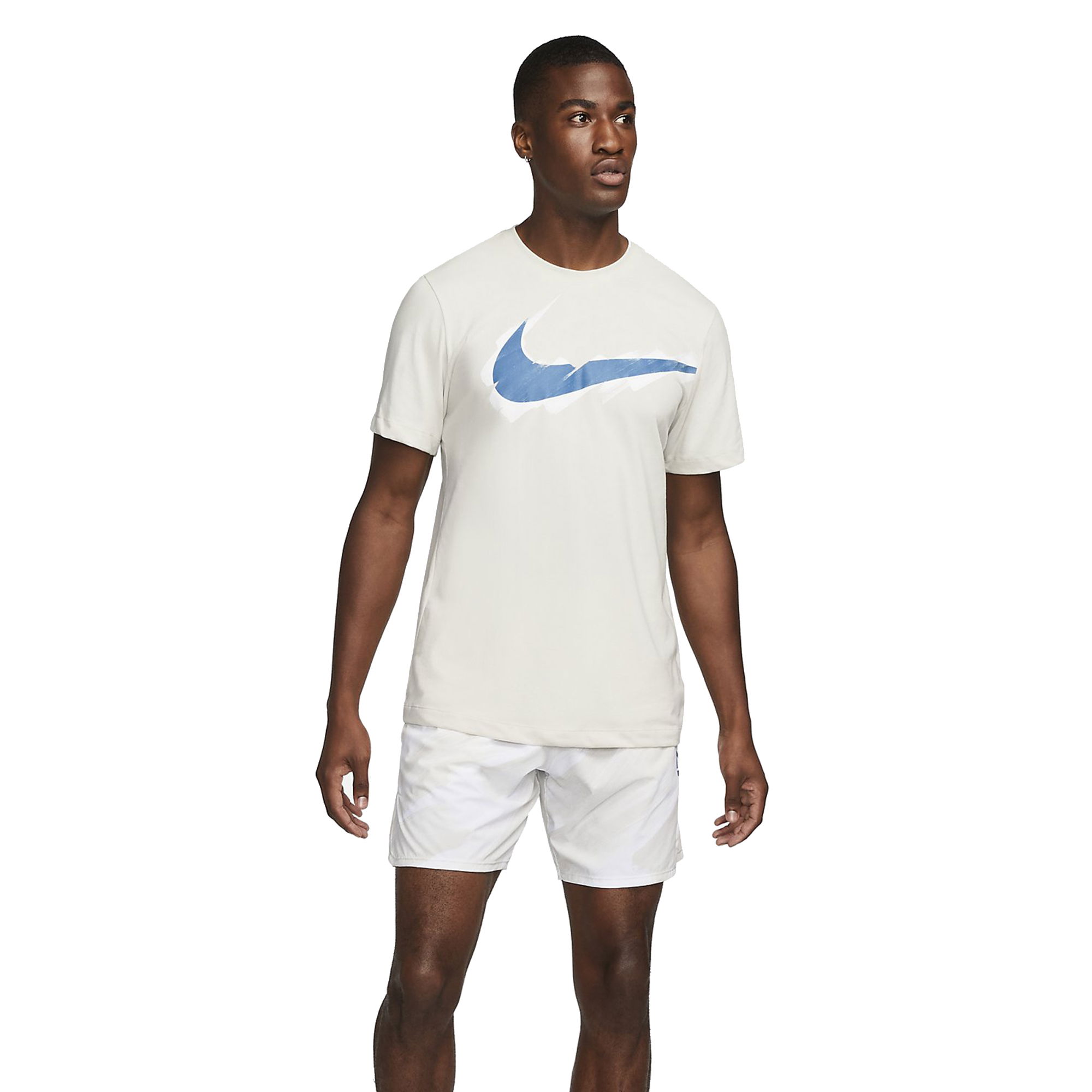 Nike Dri-Fit Sport Clash Logo Short-Sleeve Erkek Tişört