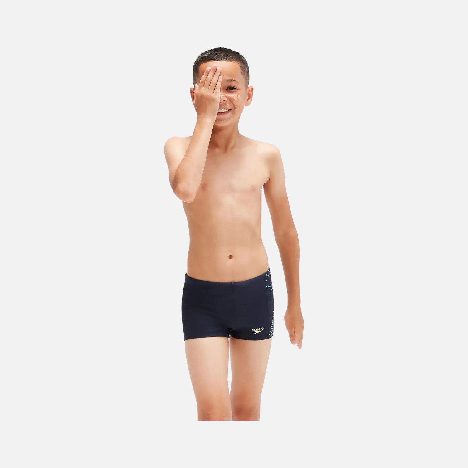 Speedo Plastisol (Boys') Çocuk Yüzücü Mayo