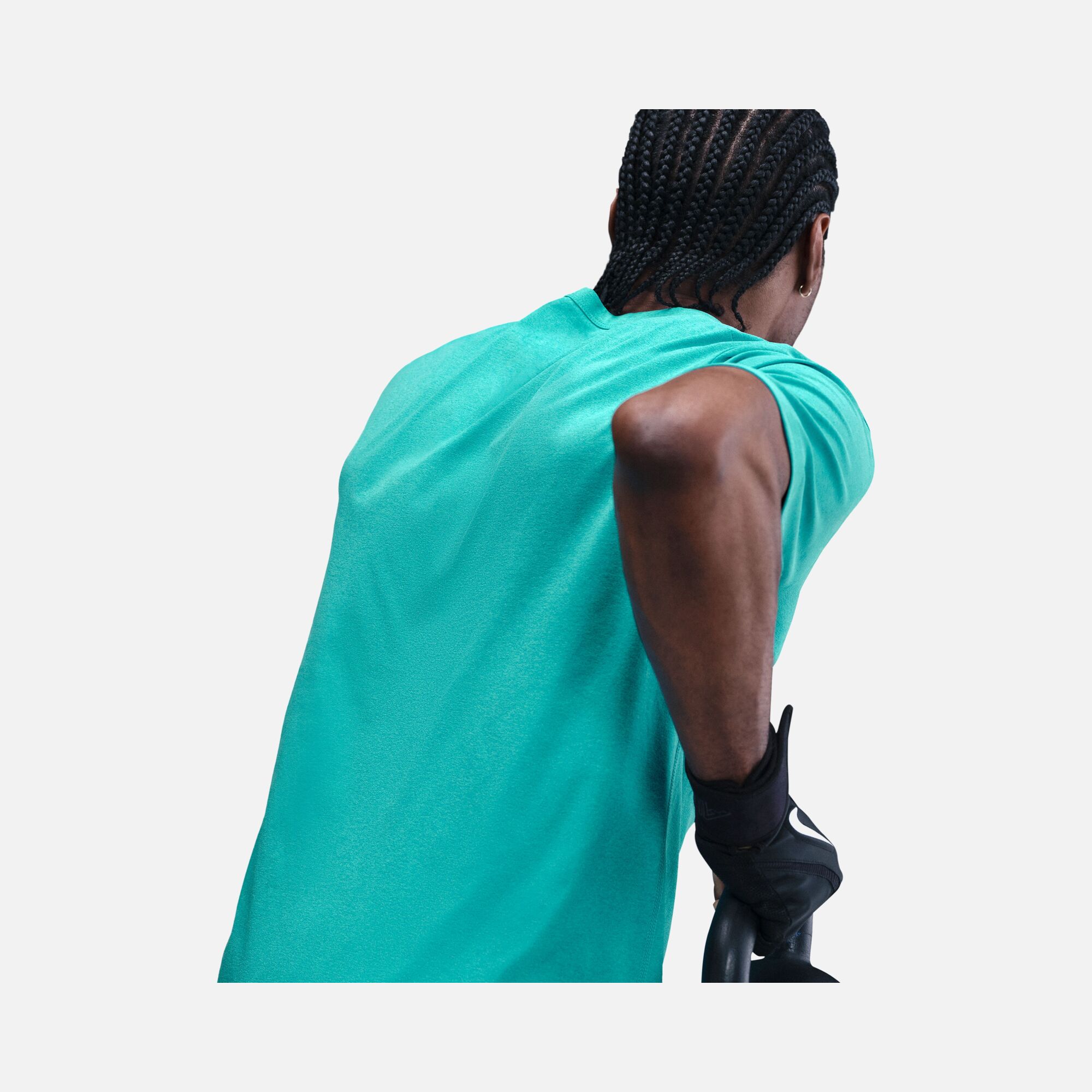 Nike Dri-Fit UV Hyverse Versatile Fitness Training Short-Sleeve Erkek Tişört