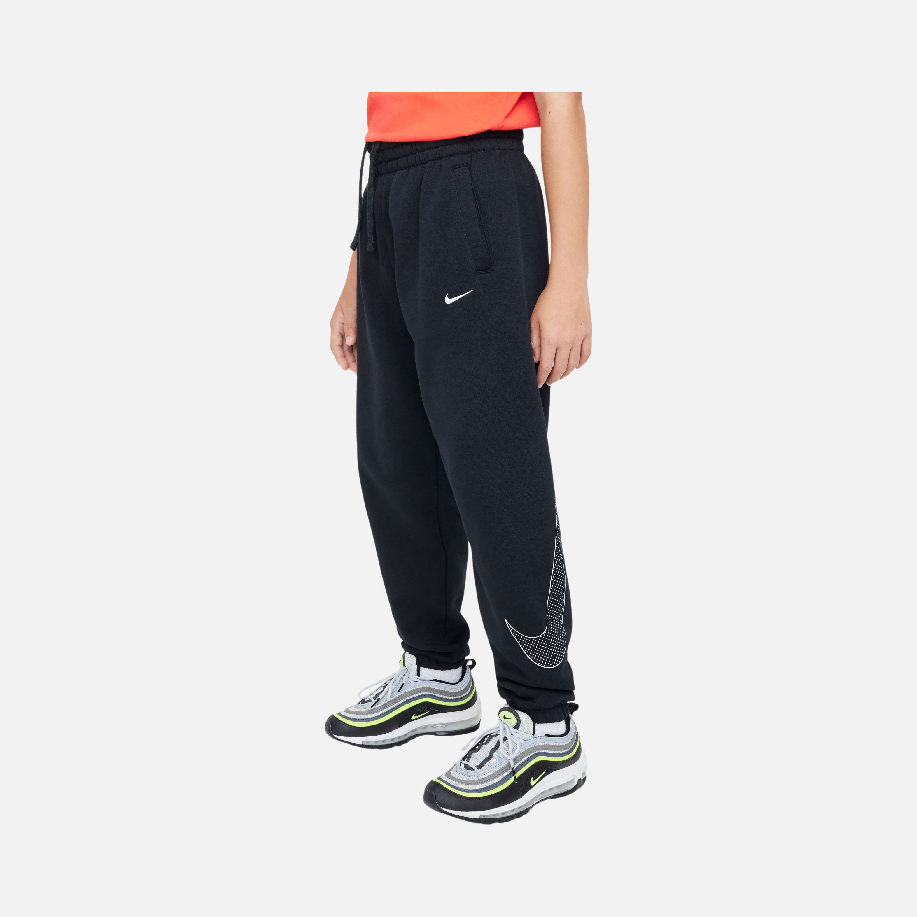Nike Sportswear Club Fleece Loose ''Shine Swoosh Detail'' (Girls') Çocuk Eşofman Altı