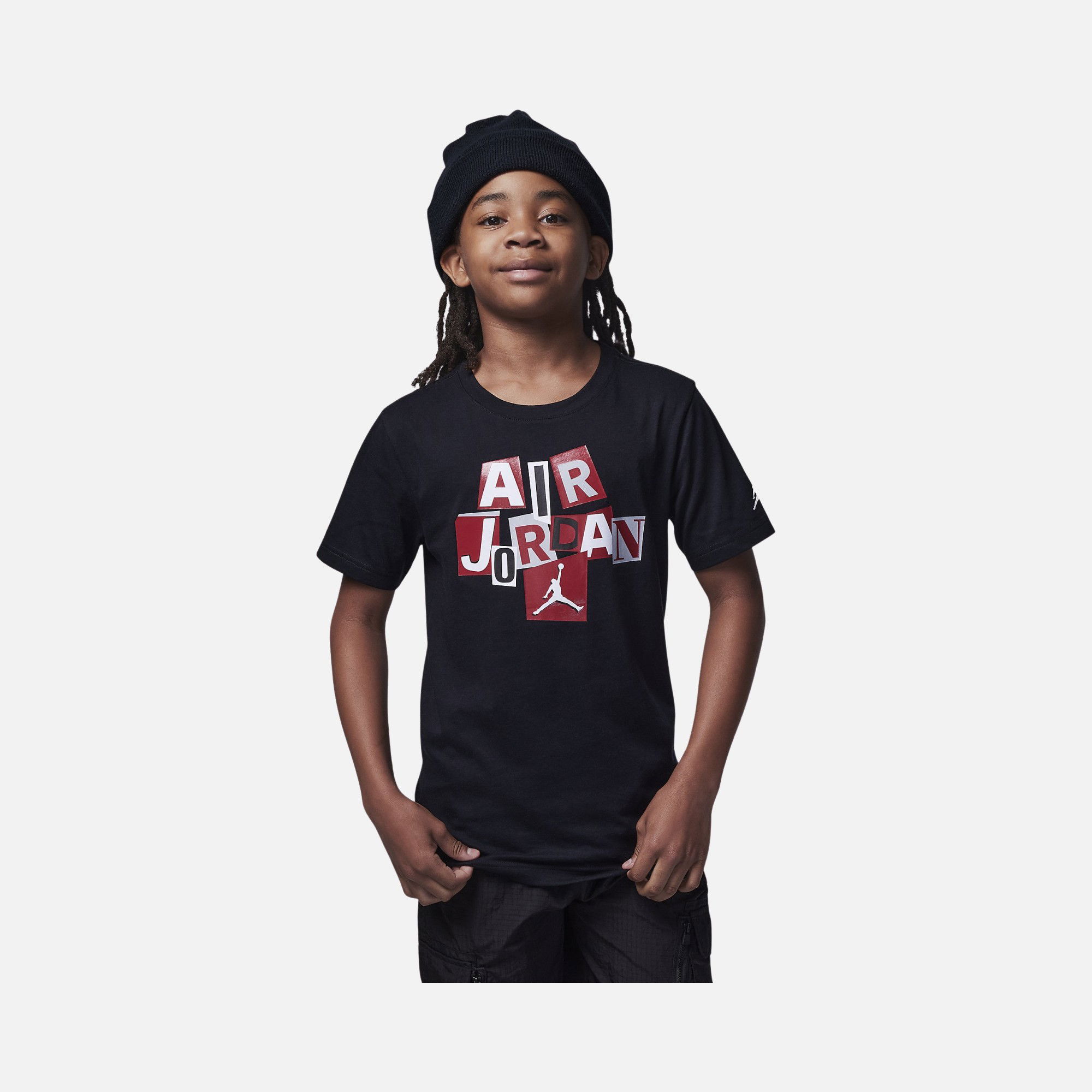 Nike Air Jordan Cut Out Short-Sleeve (Boys') Çocuk Tişört