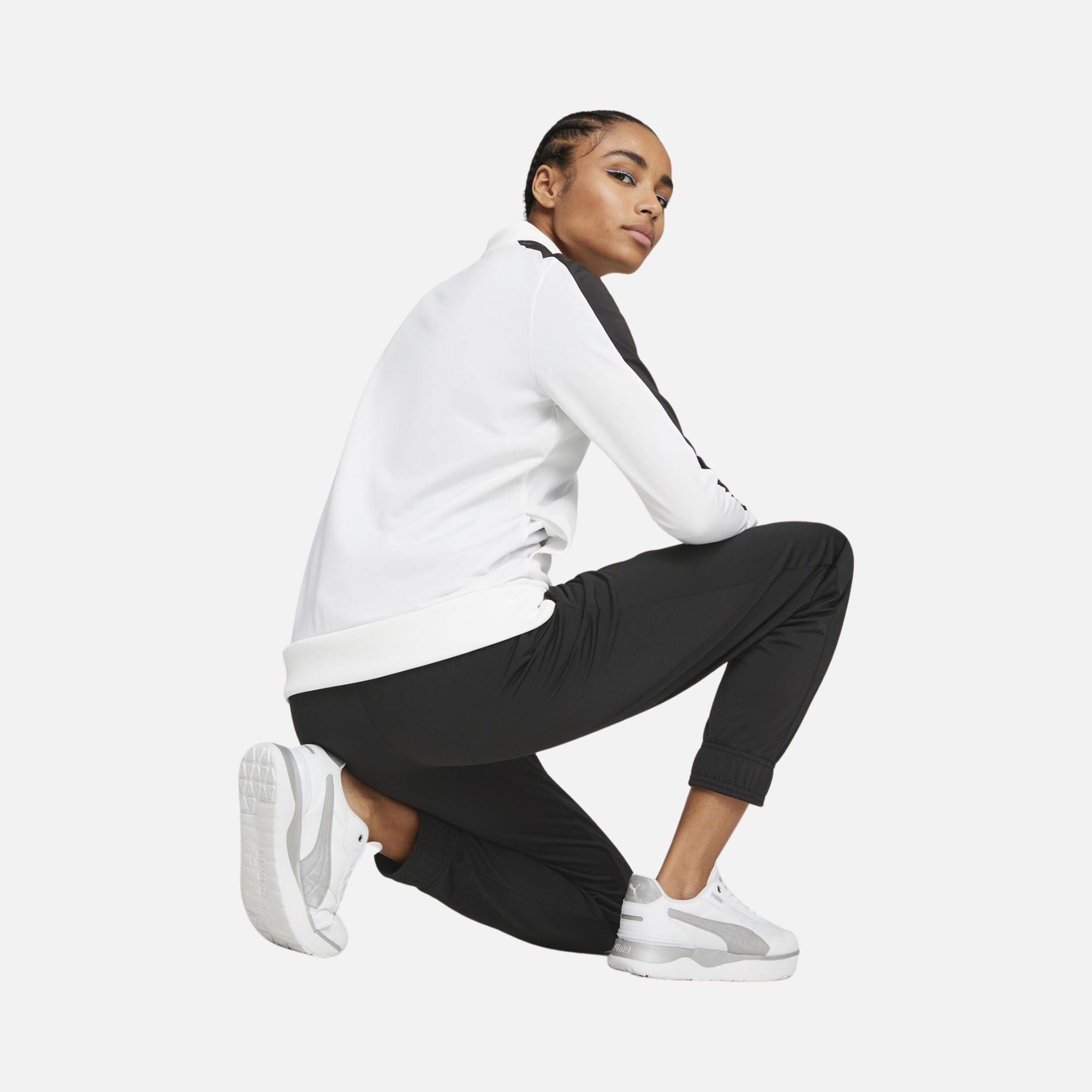 Puma Sportswear Baseball Tricot Full-Zip Kadın Eşofman Takımı