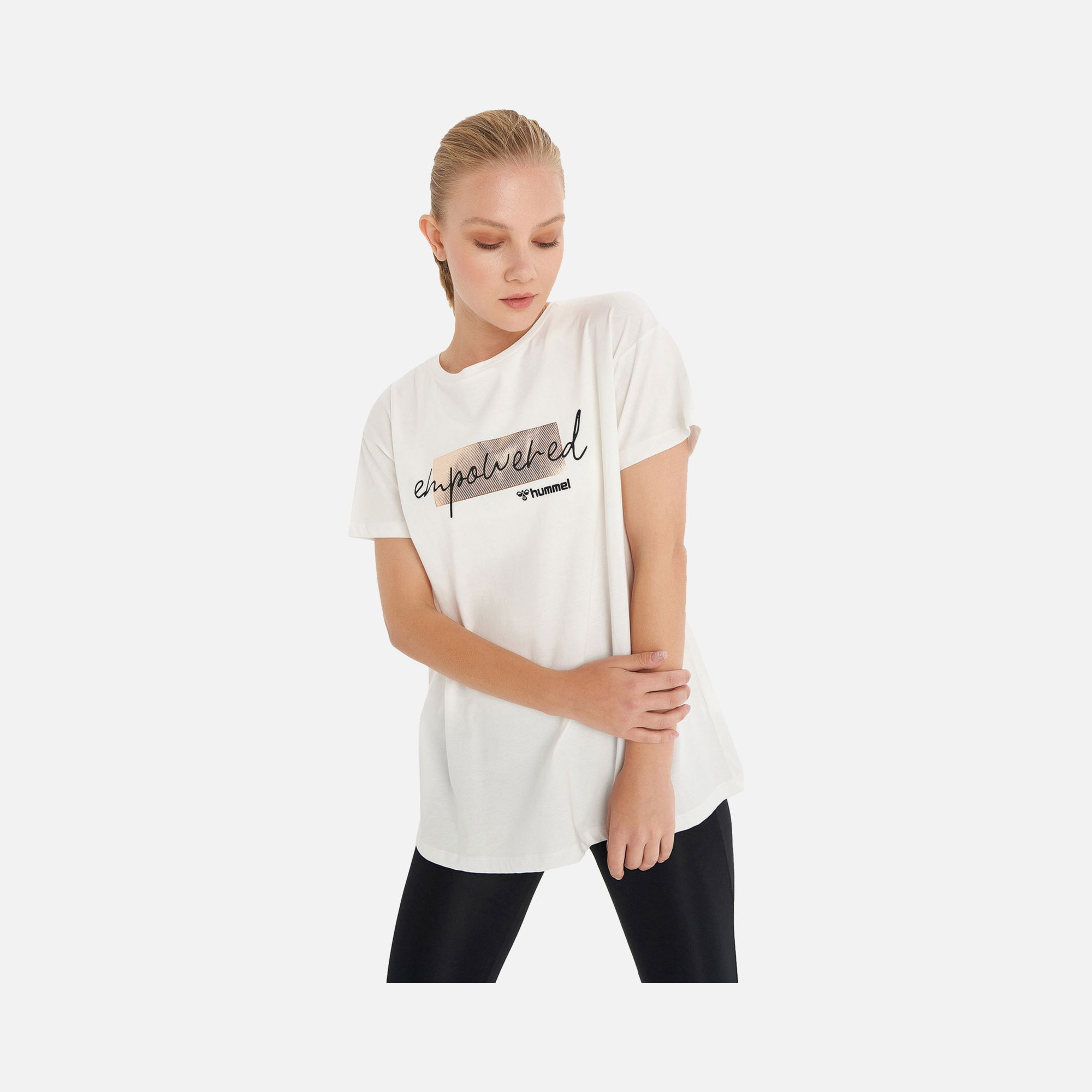Hummel Sportswear Bemy Oversize Short-Sleeve Kadın Tişört