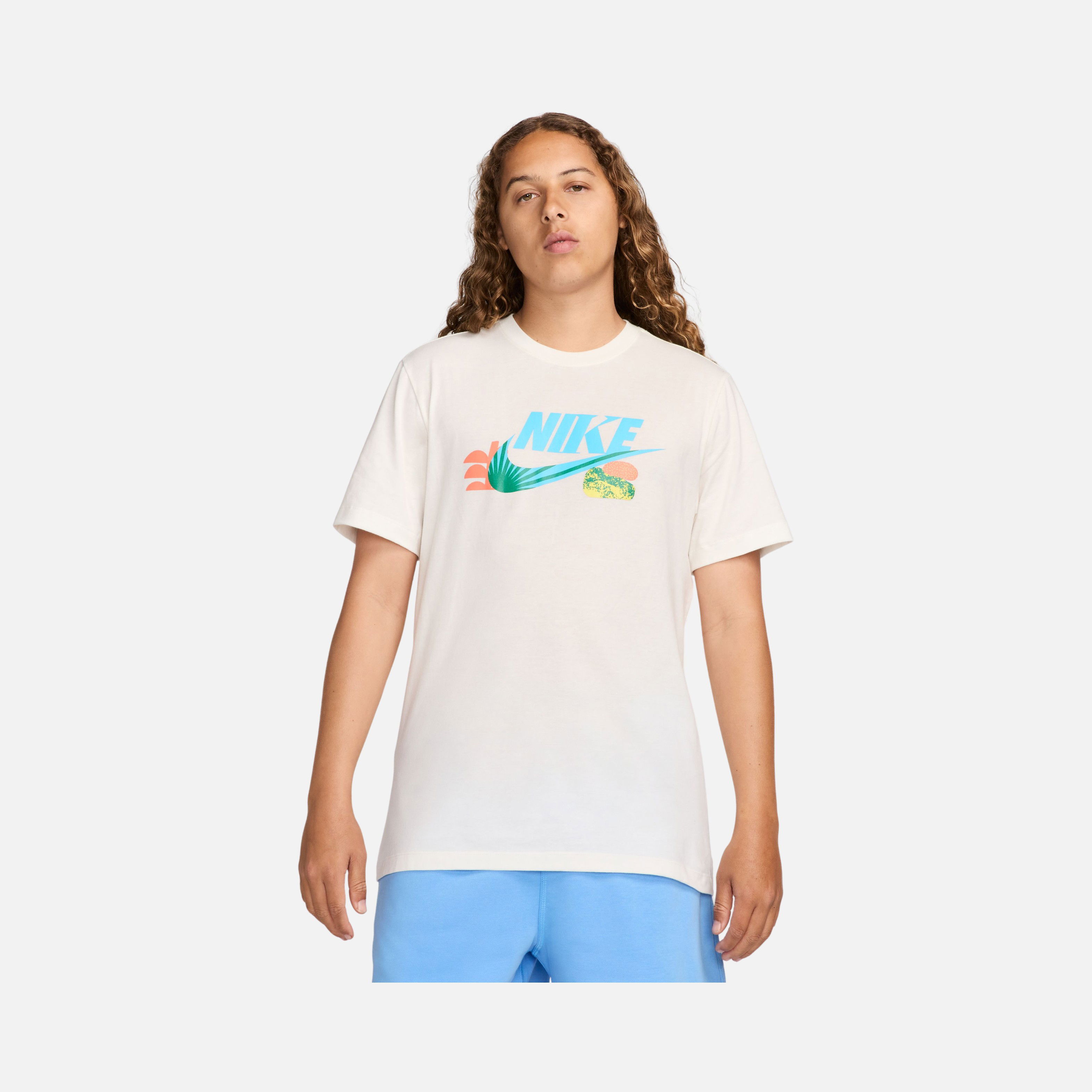 Nike Sportswear LBR Open 2 Short-Sleeve Erkek Tişört