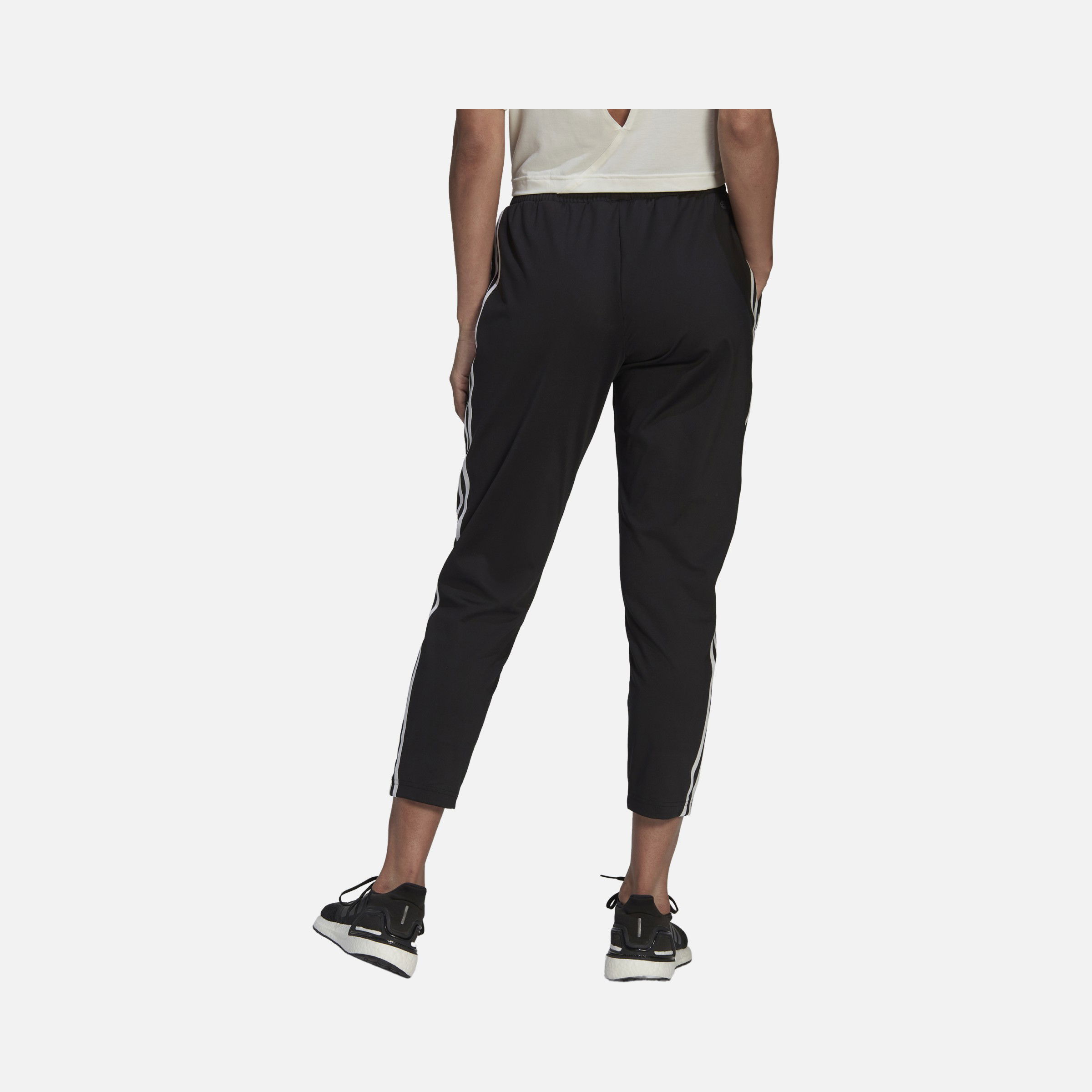 adidas AEROREADY Made4 Training 7/8 Knit 3-Stripes Tapered Kadın Eşofman Altı