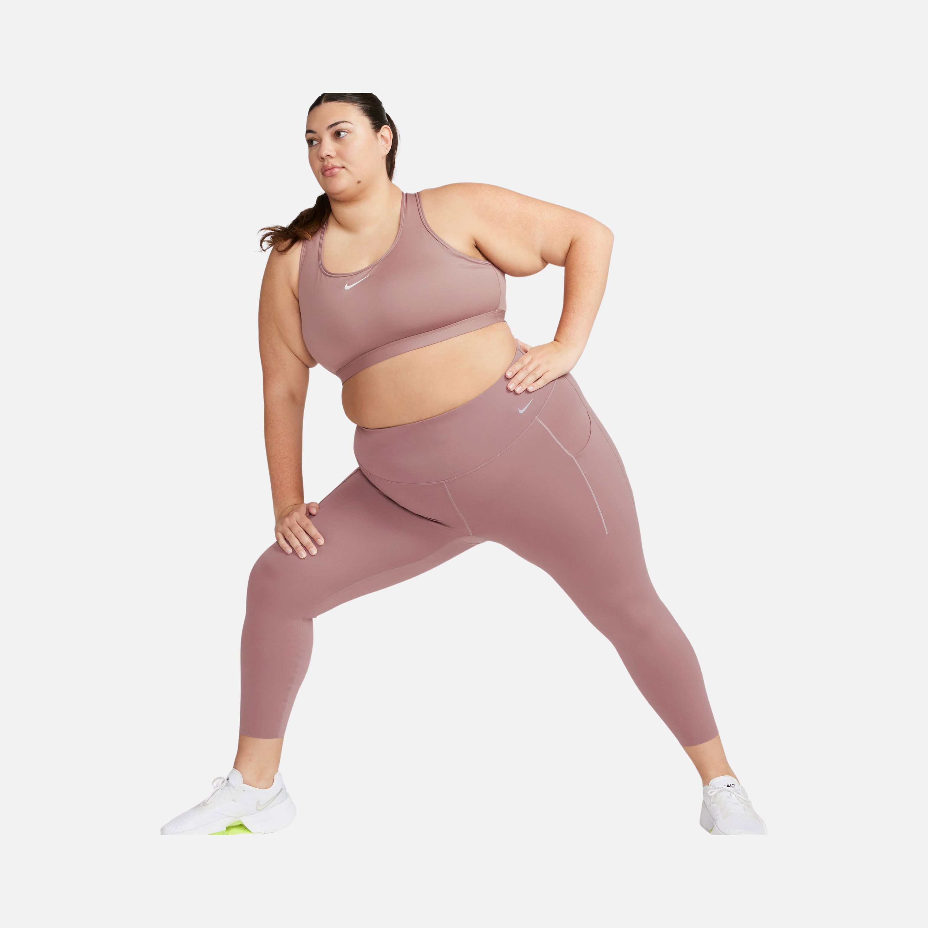 Nike Universa Medium-Support High-Waisted 7/8 Training (Plus Size) Kadın Tayt