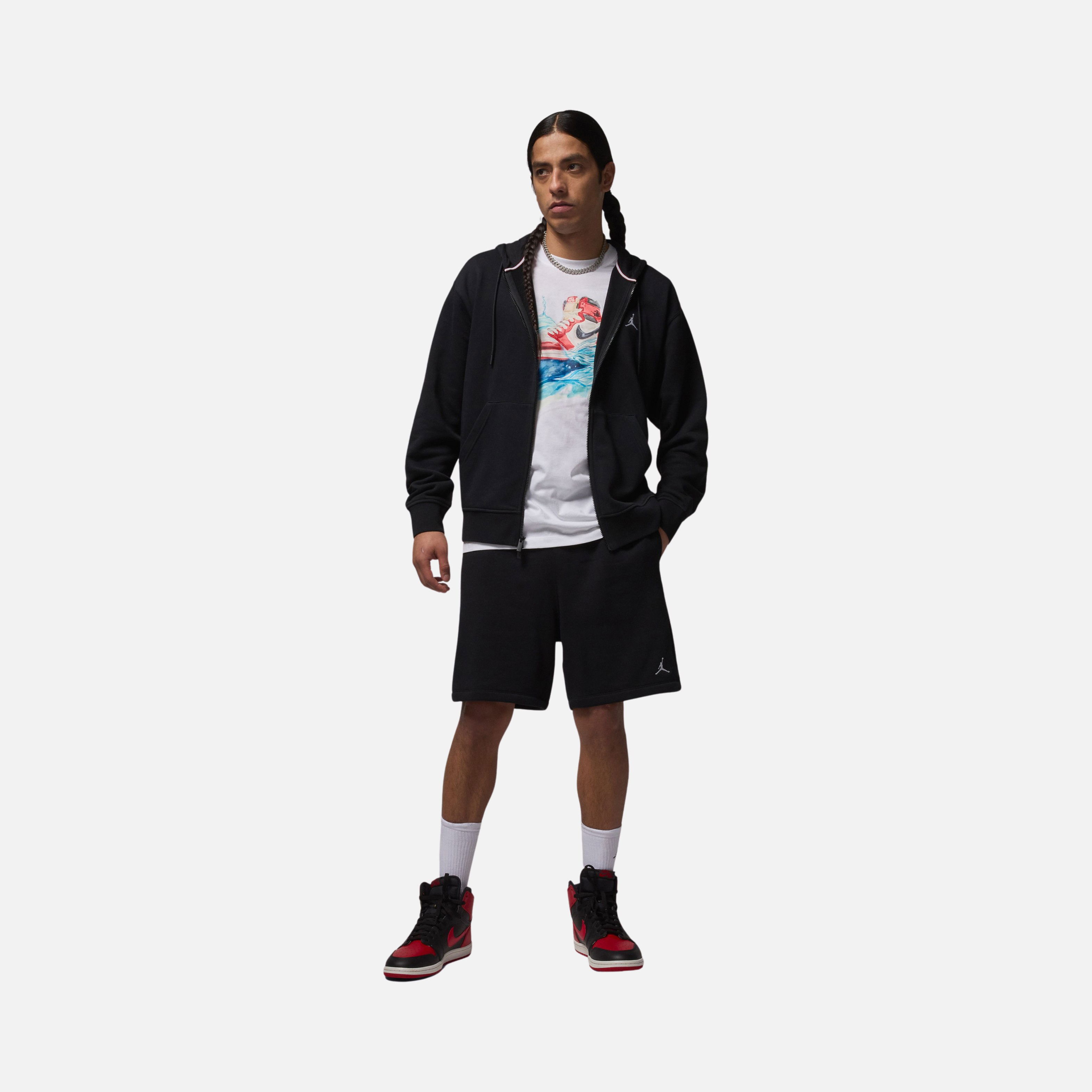 Nike MJ Flt Ess Air Jordan 1 Ss Crew Erkek Tişört