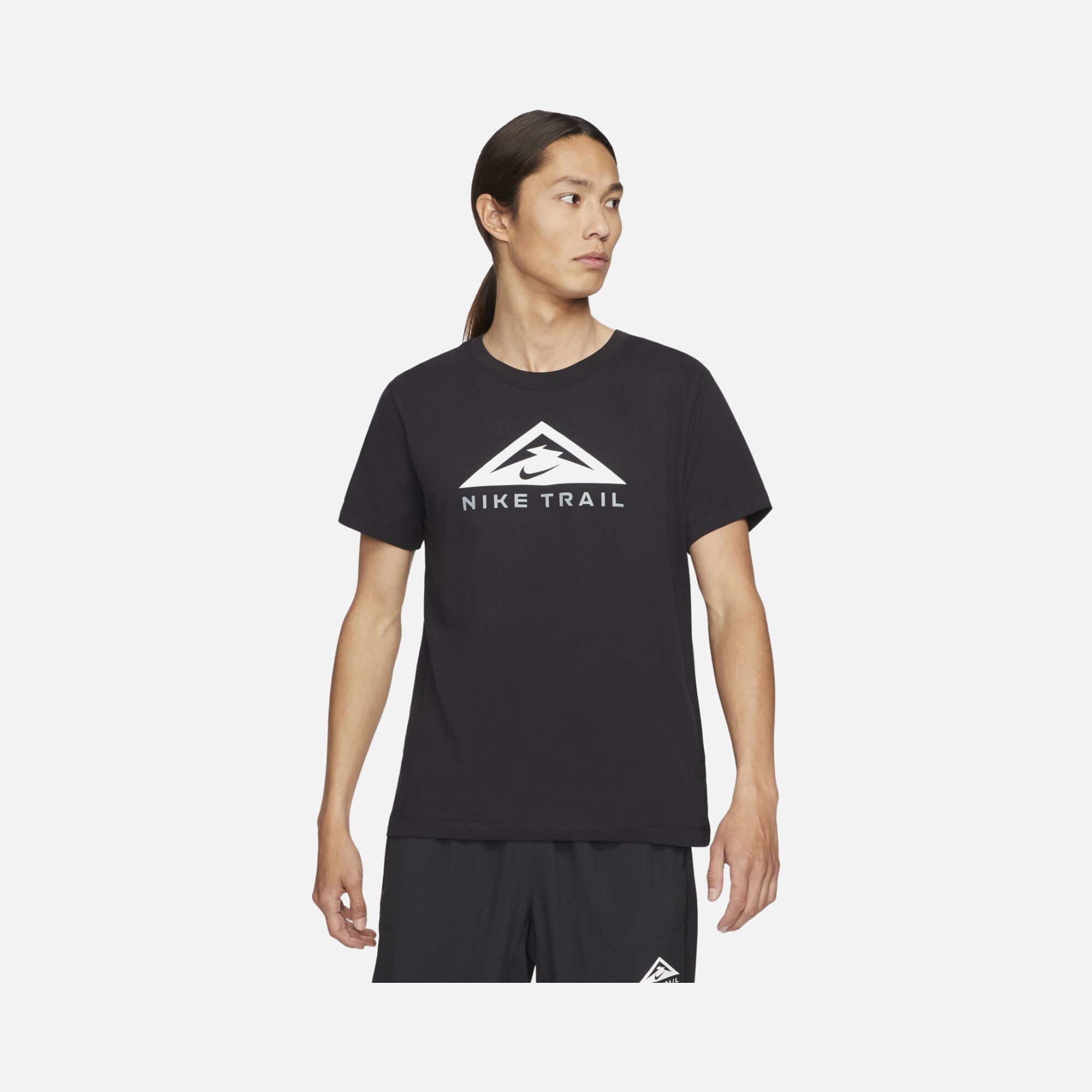 Nike Dri-Fit Trail Running Short-Sleeve Erkek Tişört