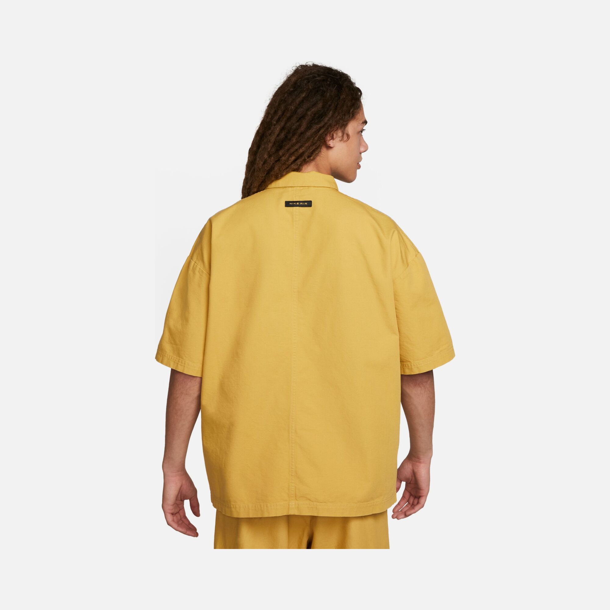 Nike Sportswear Air Woven Over Full-Zip Short-Sleeve Erkek Gömlek