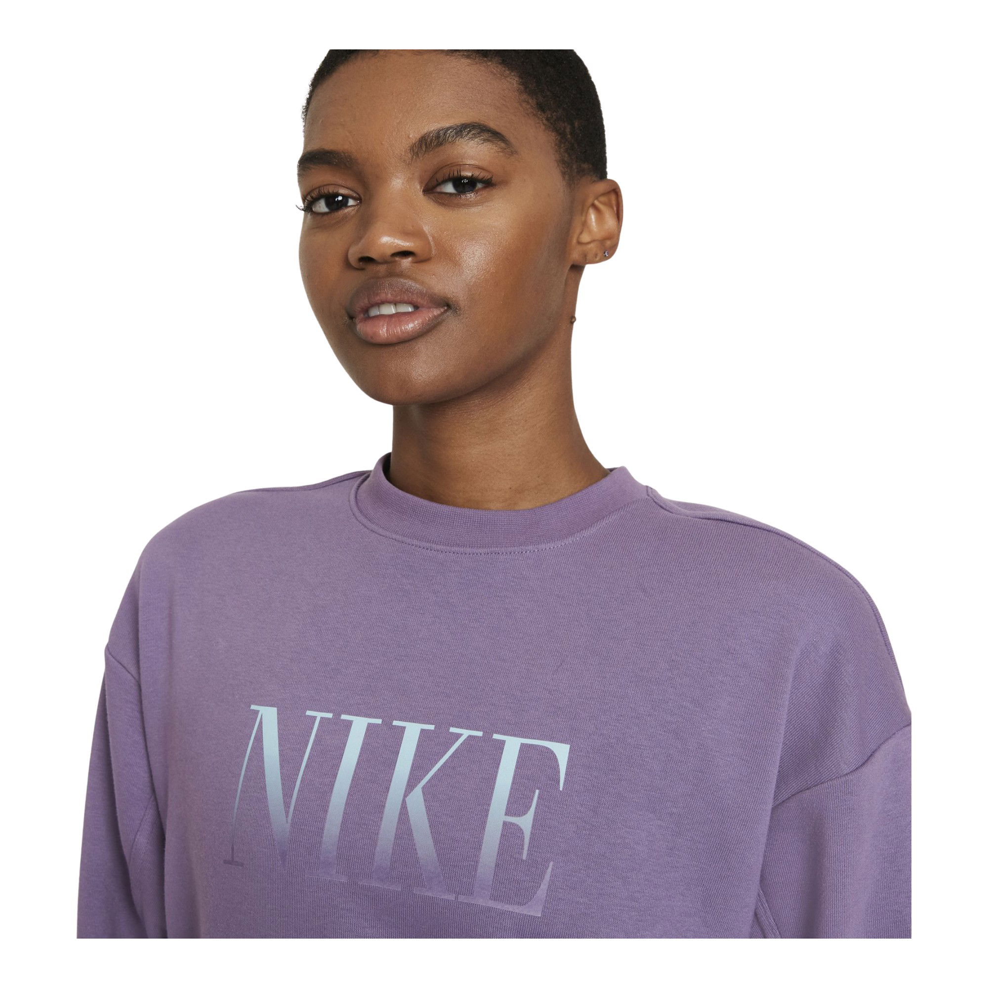 Nike Dri-Fit Get Fit Graphic Training Crew Kadın Sweatshirt