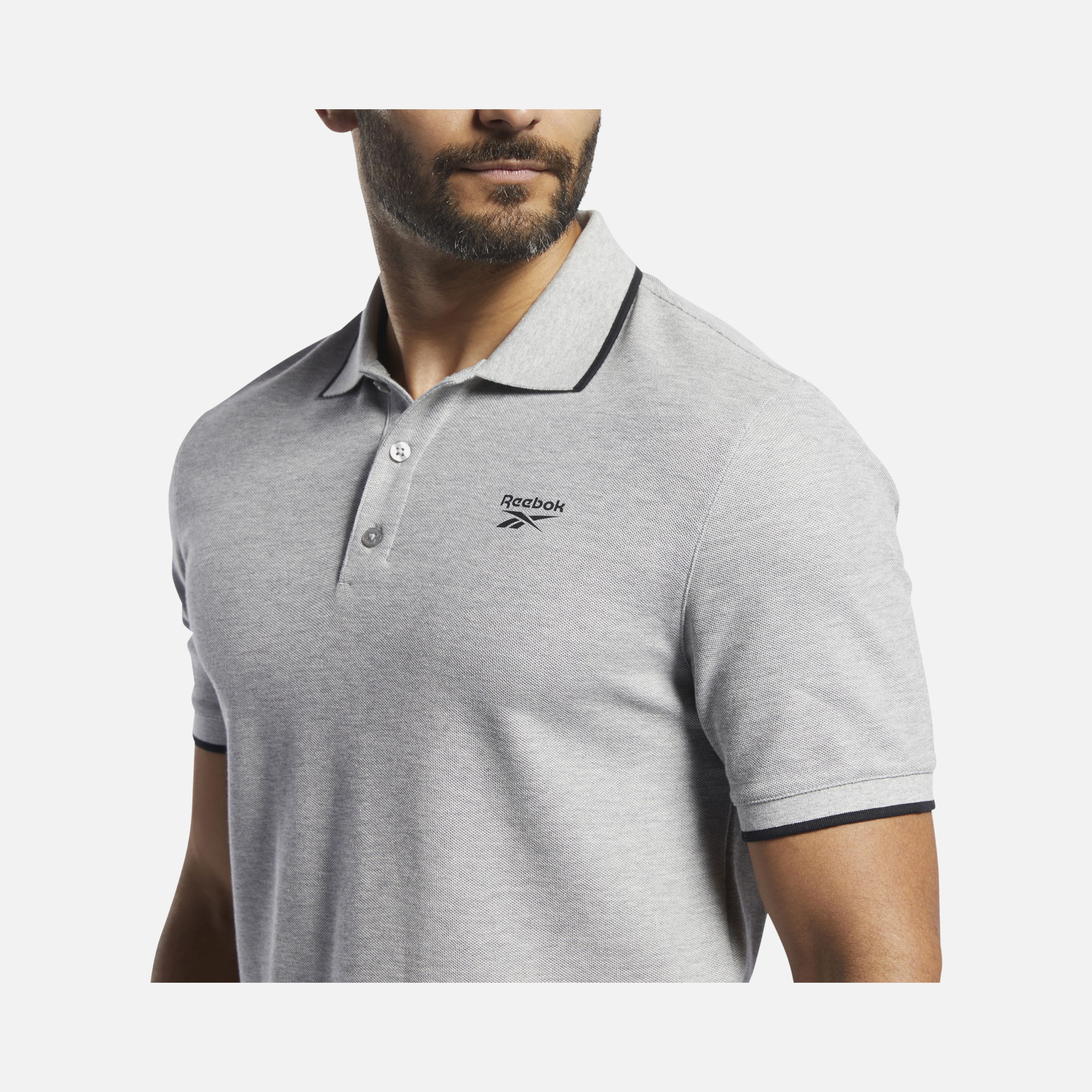Reebok Training Essentials Polo Short-Sleeve Erkek Tişört