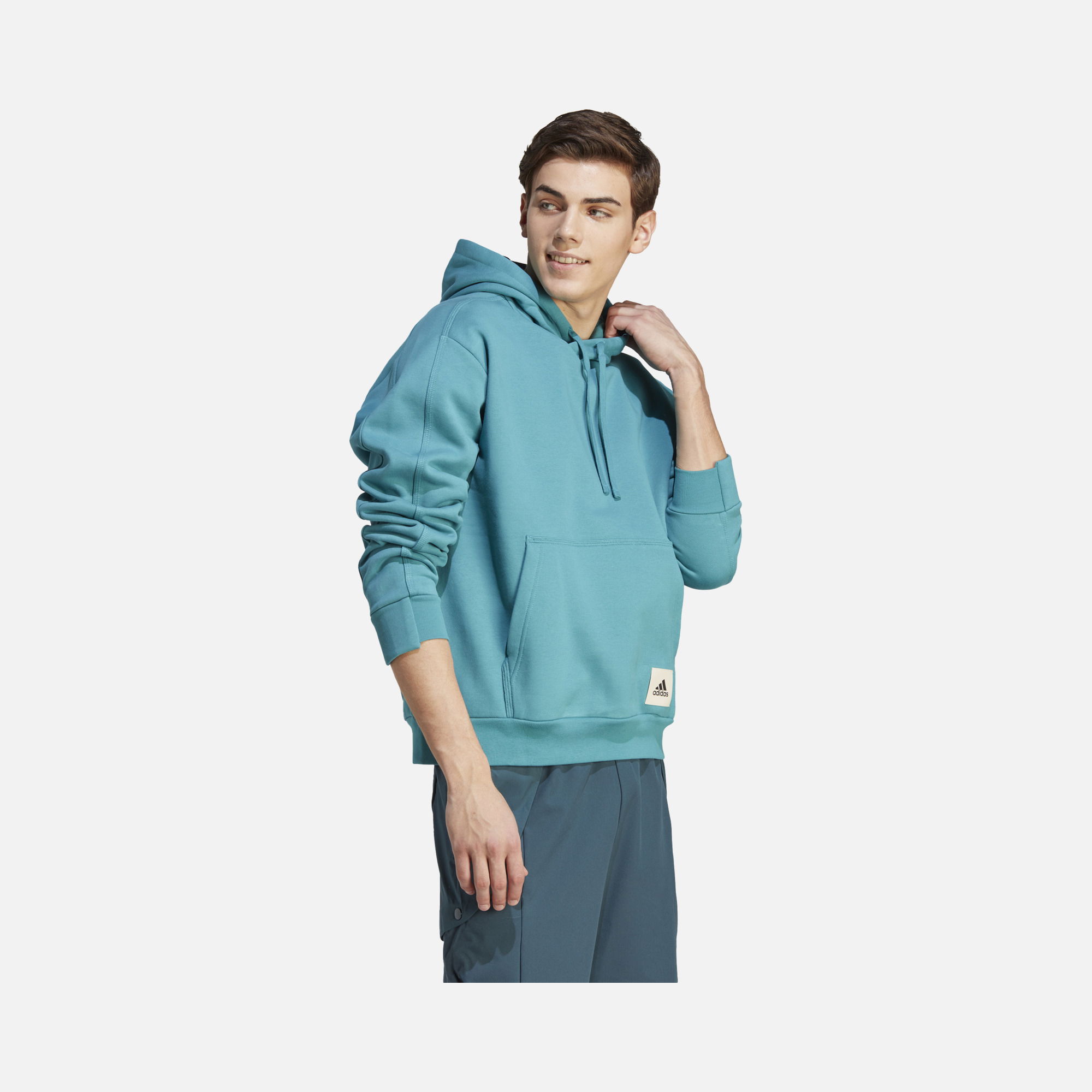 adidas Sportswear Lounge Fleece Hoodie Erkek Sweatshirt