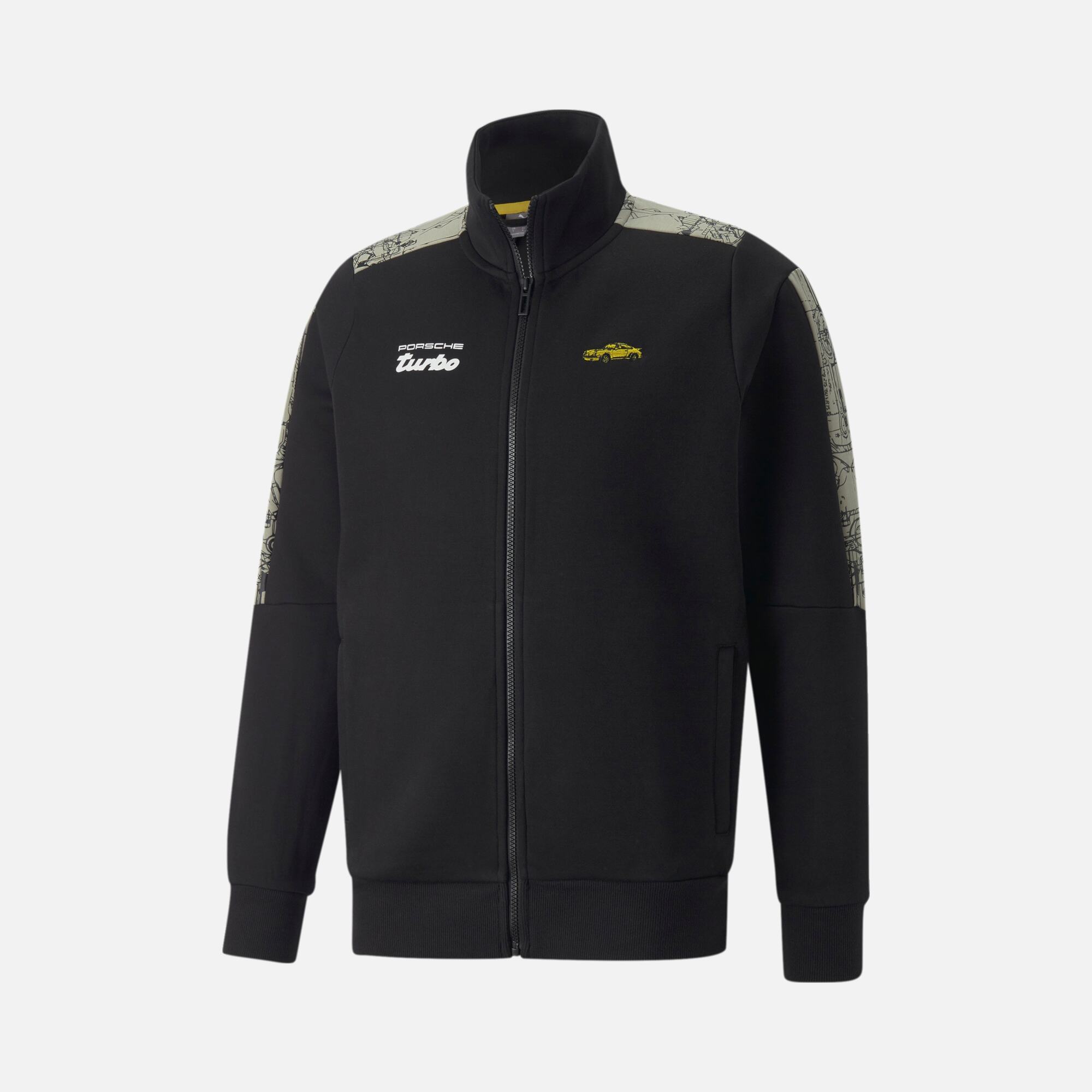 Puma Porsche Legacy MT7 Full-Zip Erkek Sweatshirt