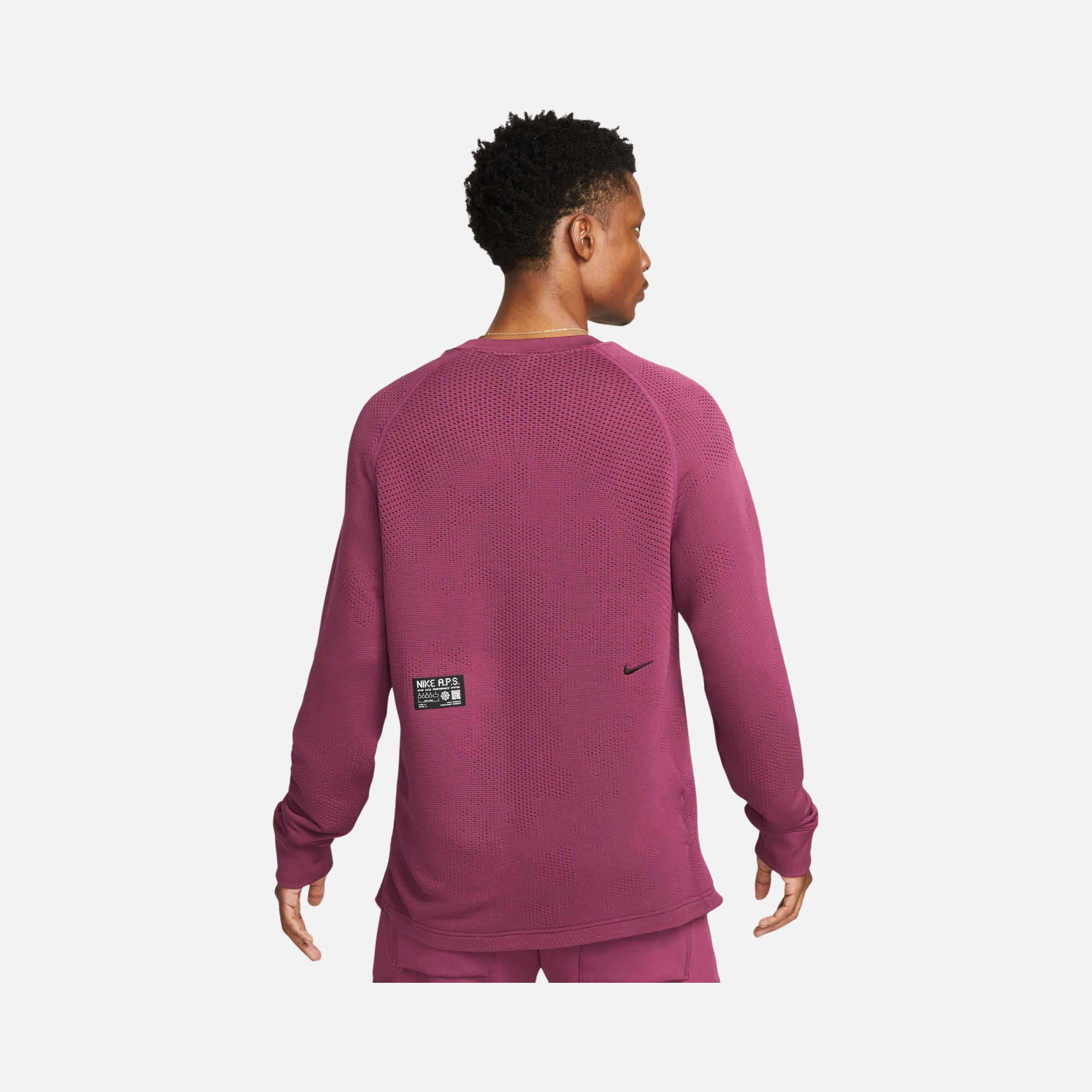 Nike Therma-Fit ADV Axis Performance System Fleece Training Long-Sleeve Erkek Tişört