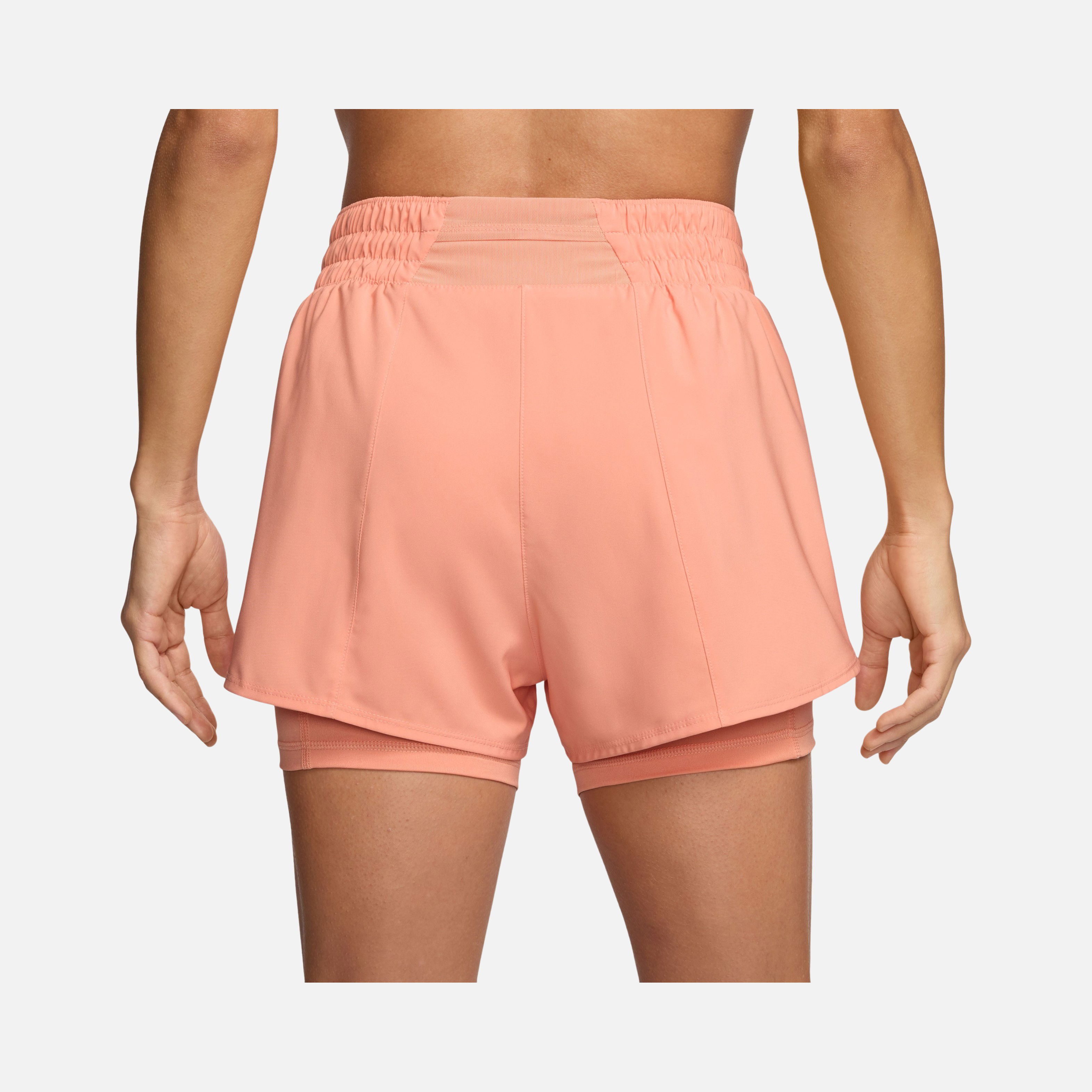 Nike Dri-Fit One High-Waisted 3" 2-in-1 Training Kadın Şort