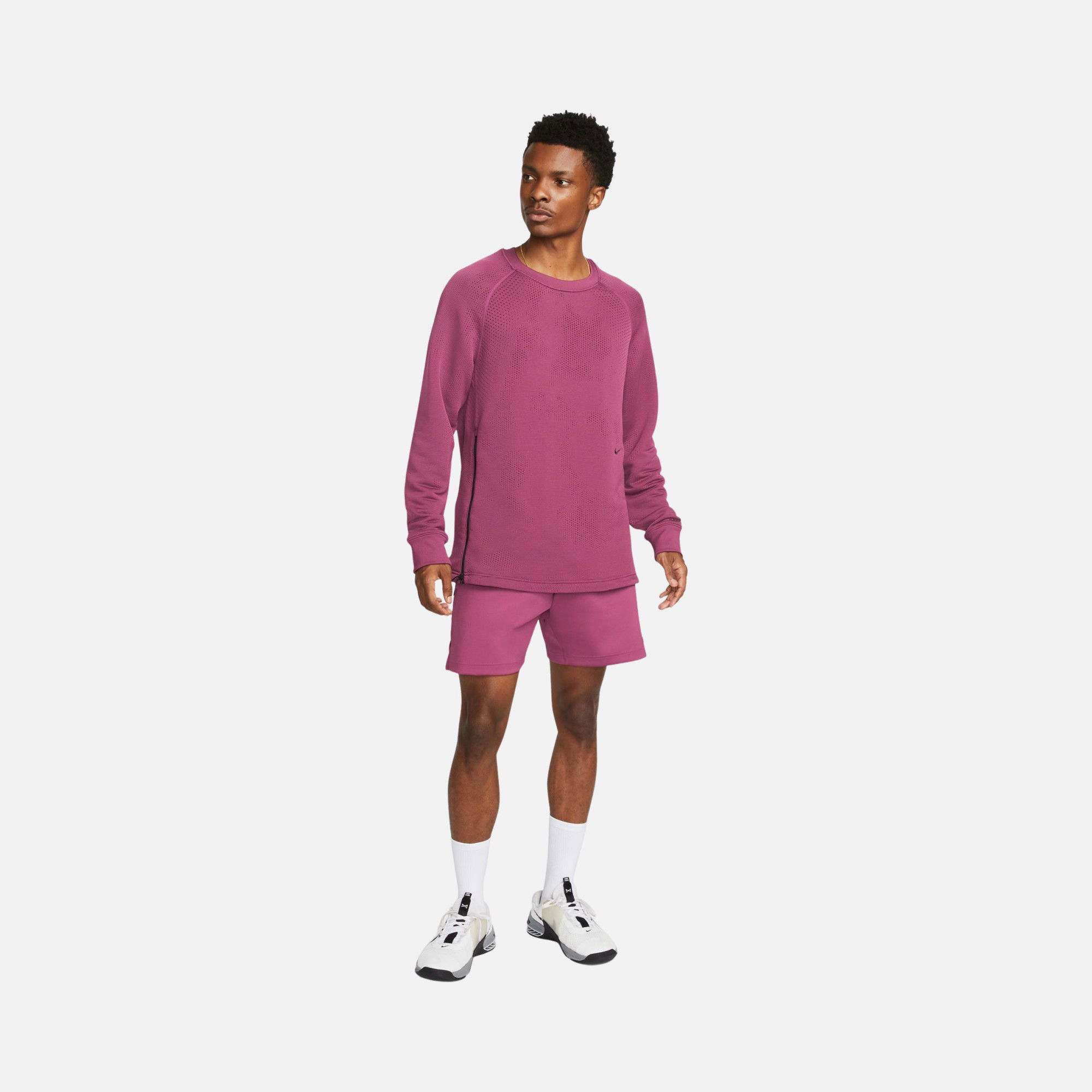 Nike Therma-Fit ADV Axis Performance System Fleece Training Long-Sleeve Erkek Tişört