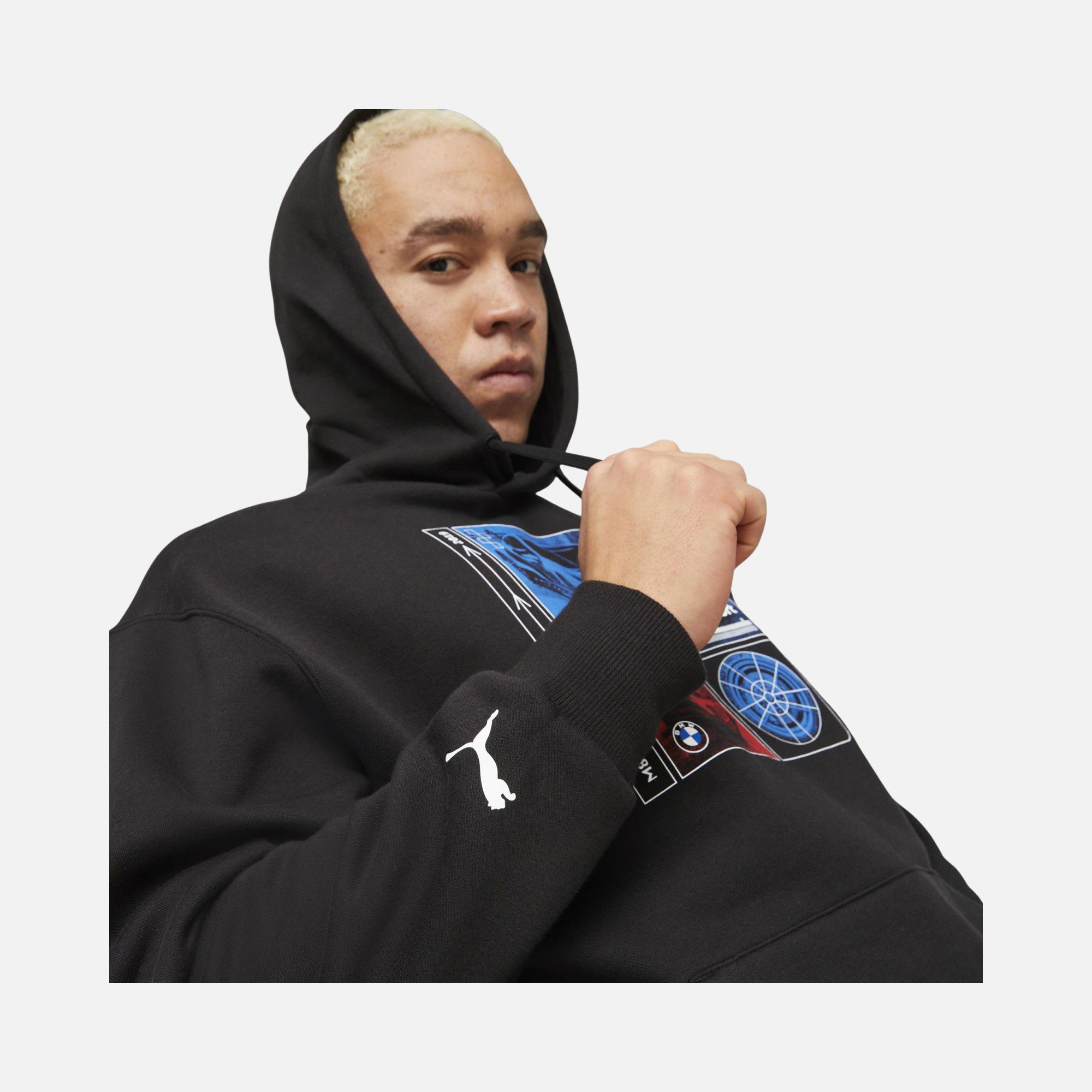 Puma Sportswear BMW M Motorsport Graphic Hoodie Erkek Sweatshirt