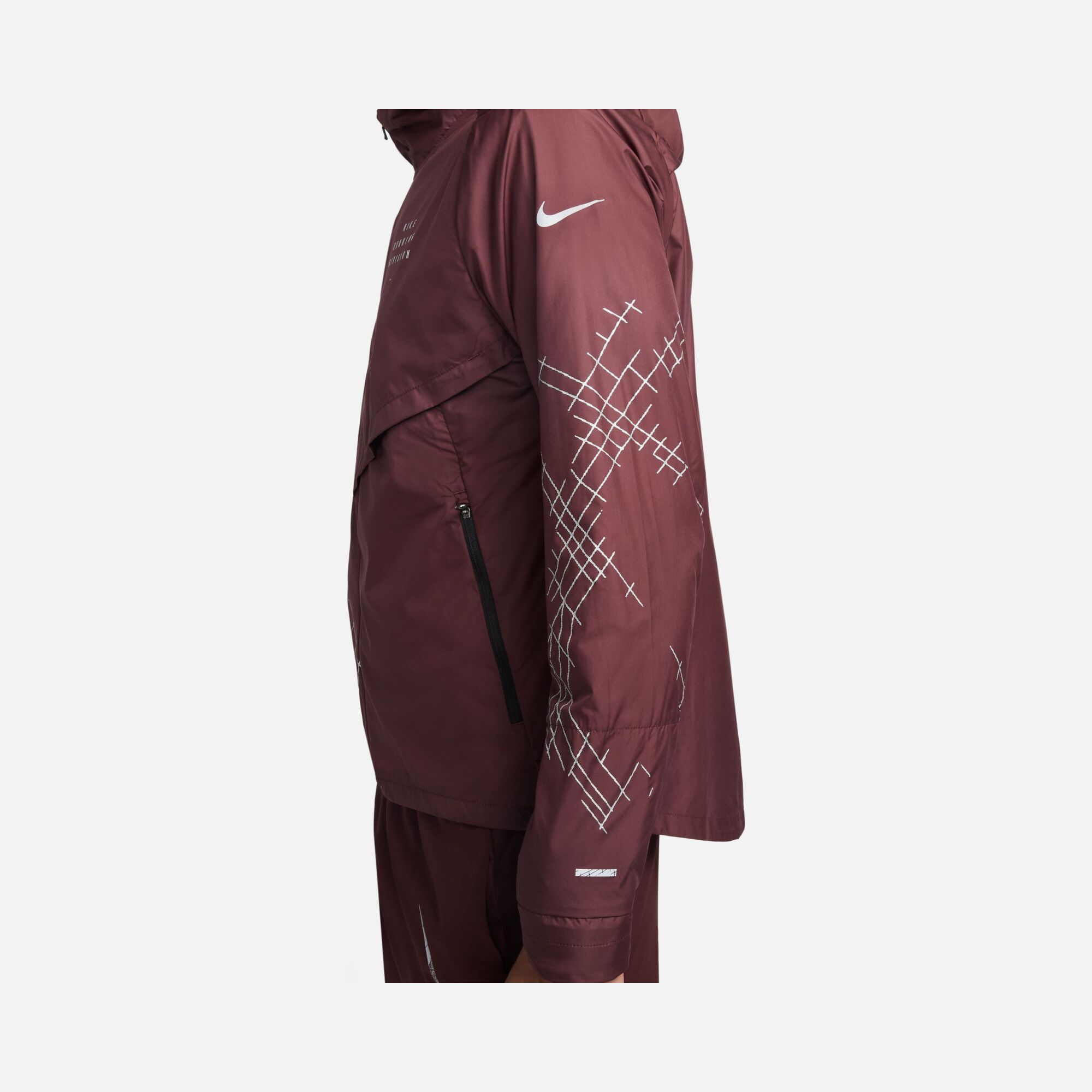 Nike Storm-Fit Run Division Flash Running Full-Zip Hoodie Erkek Ceket