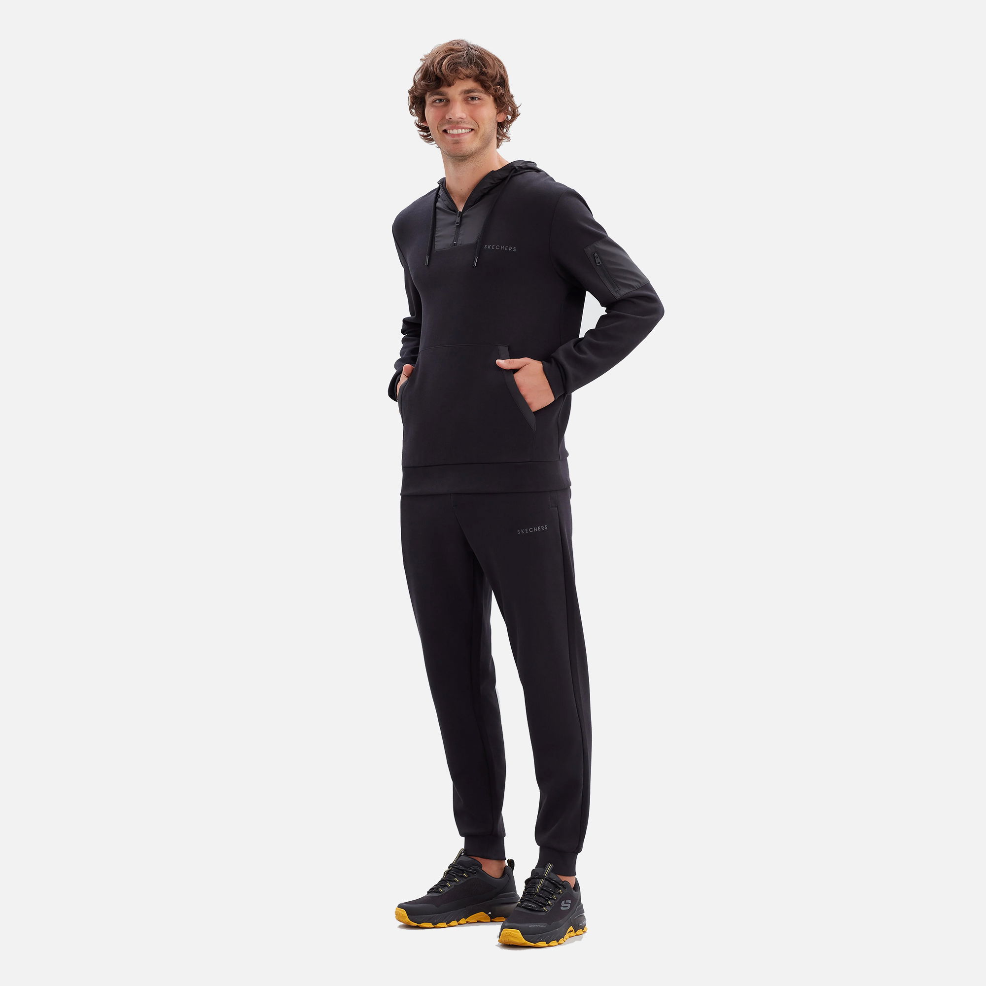 Skechers 2 Xi Lock Woven Detailed Erkek Eşofman Altı