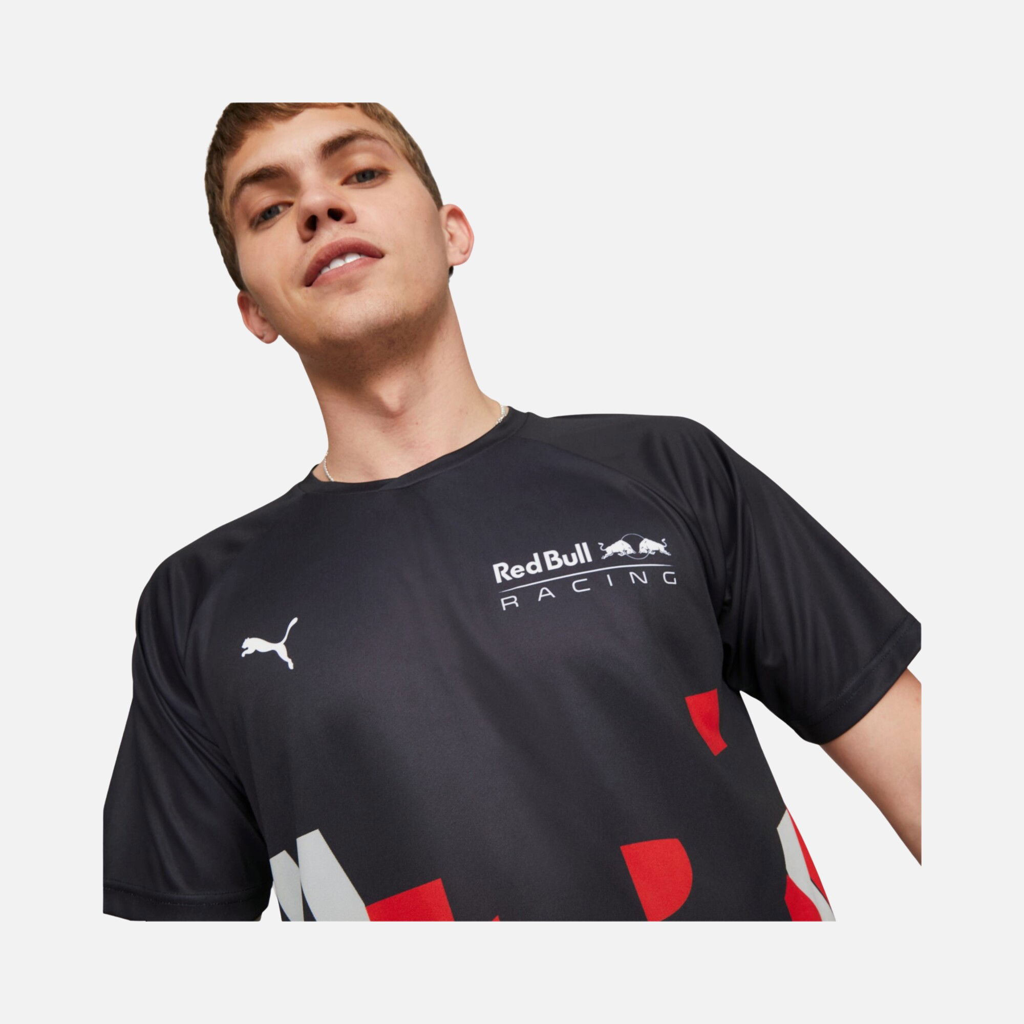 Puma Red Bull Racing Double Bull Night Sky Short-Sleeve Erkek Tişört