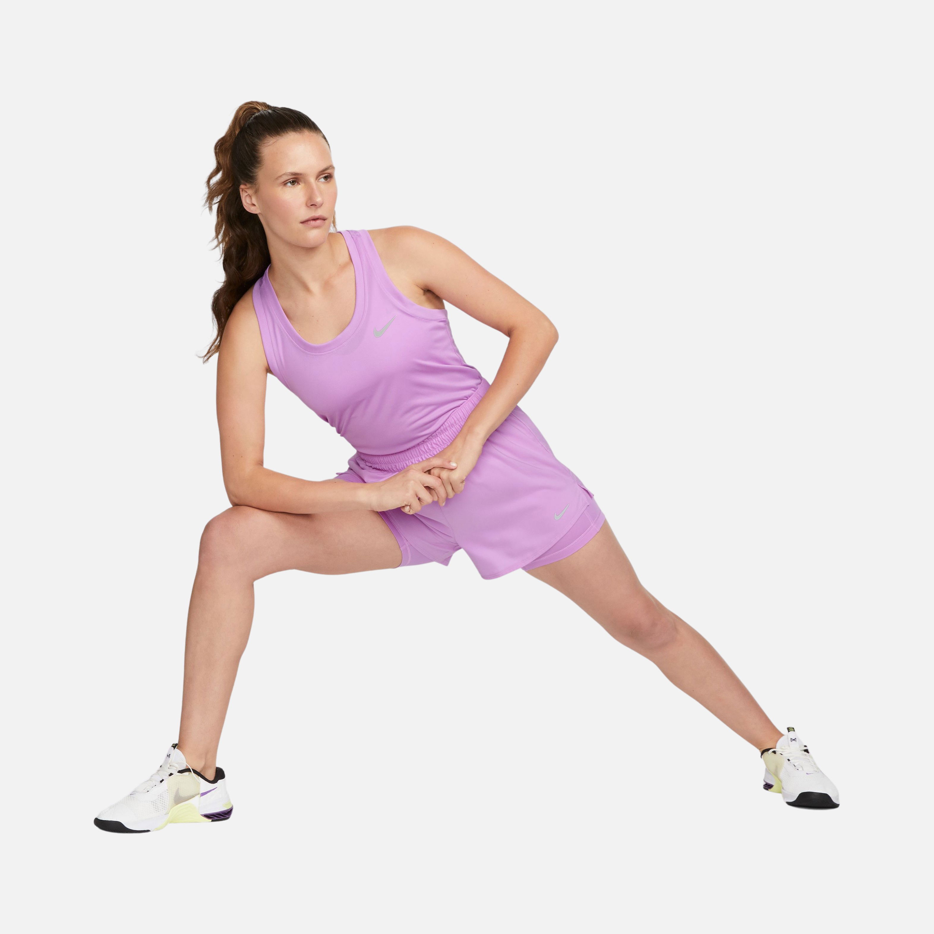 Nike Dri-Fit One High-Waisted 3" 2-in-1 Training Kadın Şort