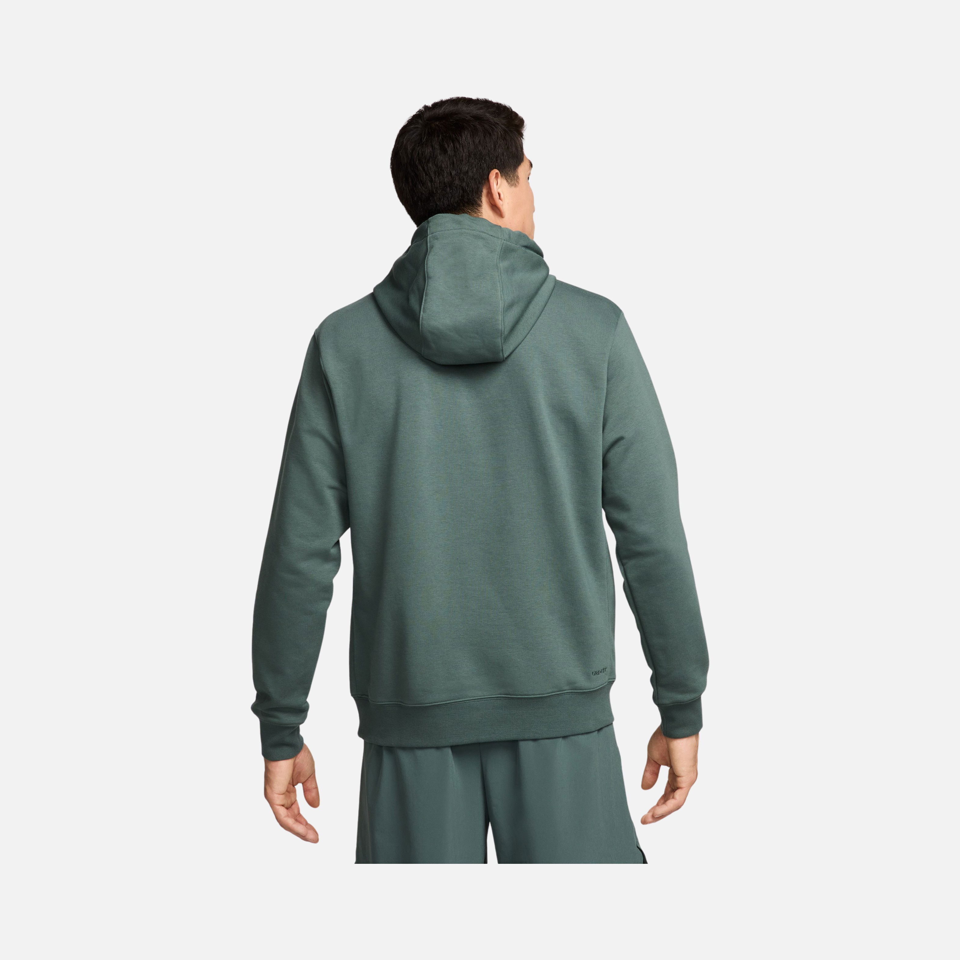 Nike Dri-Fit Swoosh Fleece French Terry Pullover Fitness Training Hoodie Erkek Sweatshirt