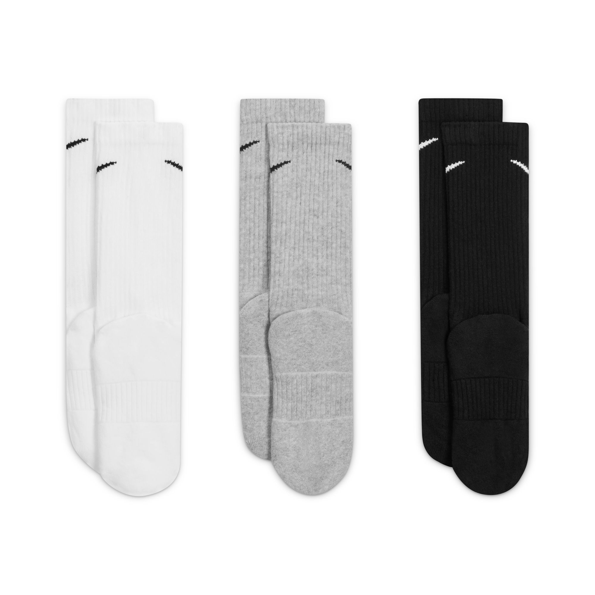 Nike Performance Cushioned Running (3 Pairs) Çocuk Çorap