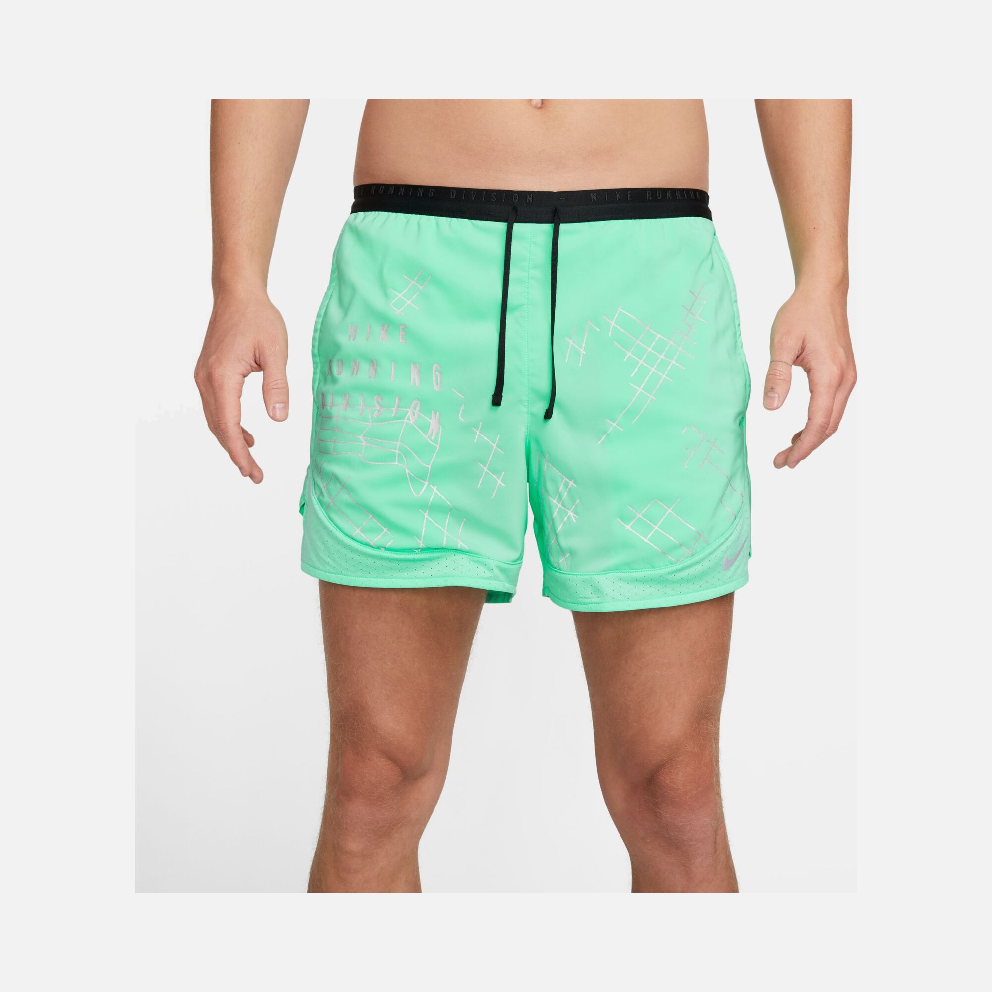 Nike Dri-Fit Stride Run Division 13cm (approx.) Brief-Lined Running Erkek Şort