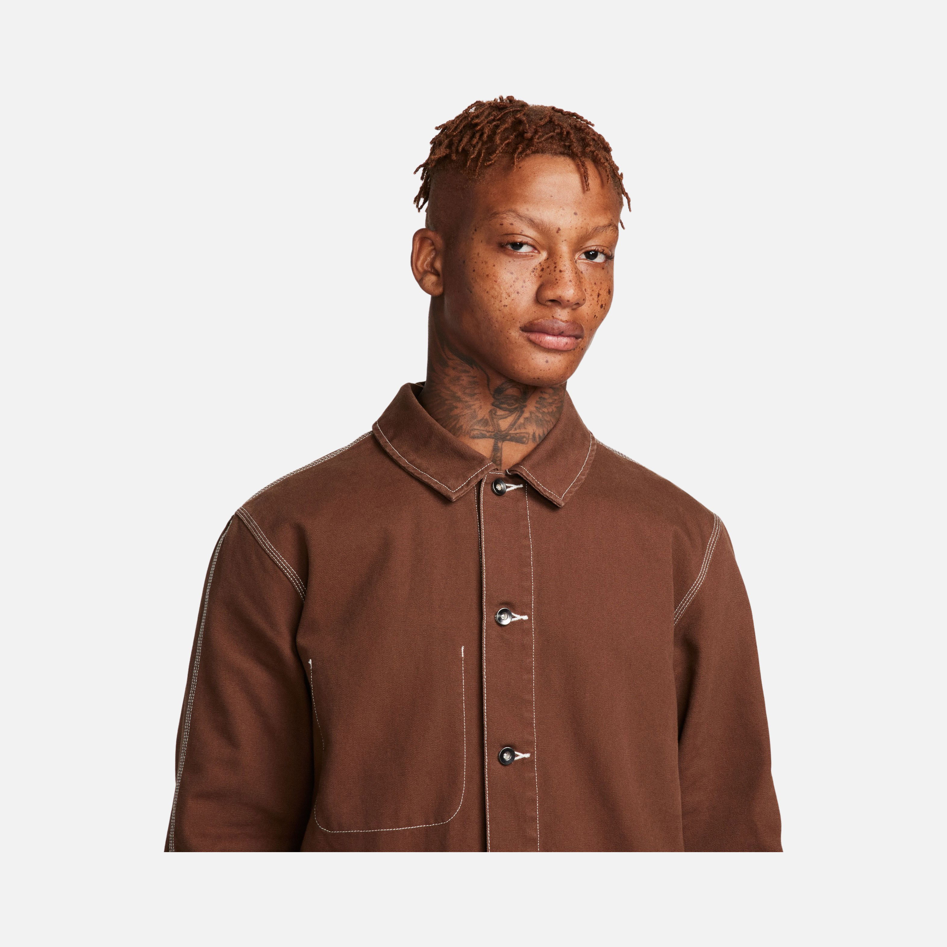 Nike Sportswear Club Chore Coat Full-Buttoned Erkek Ceket