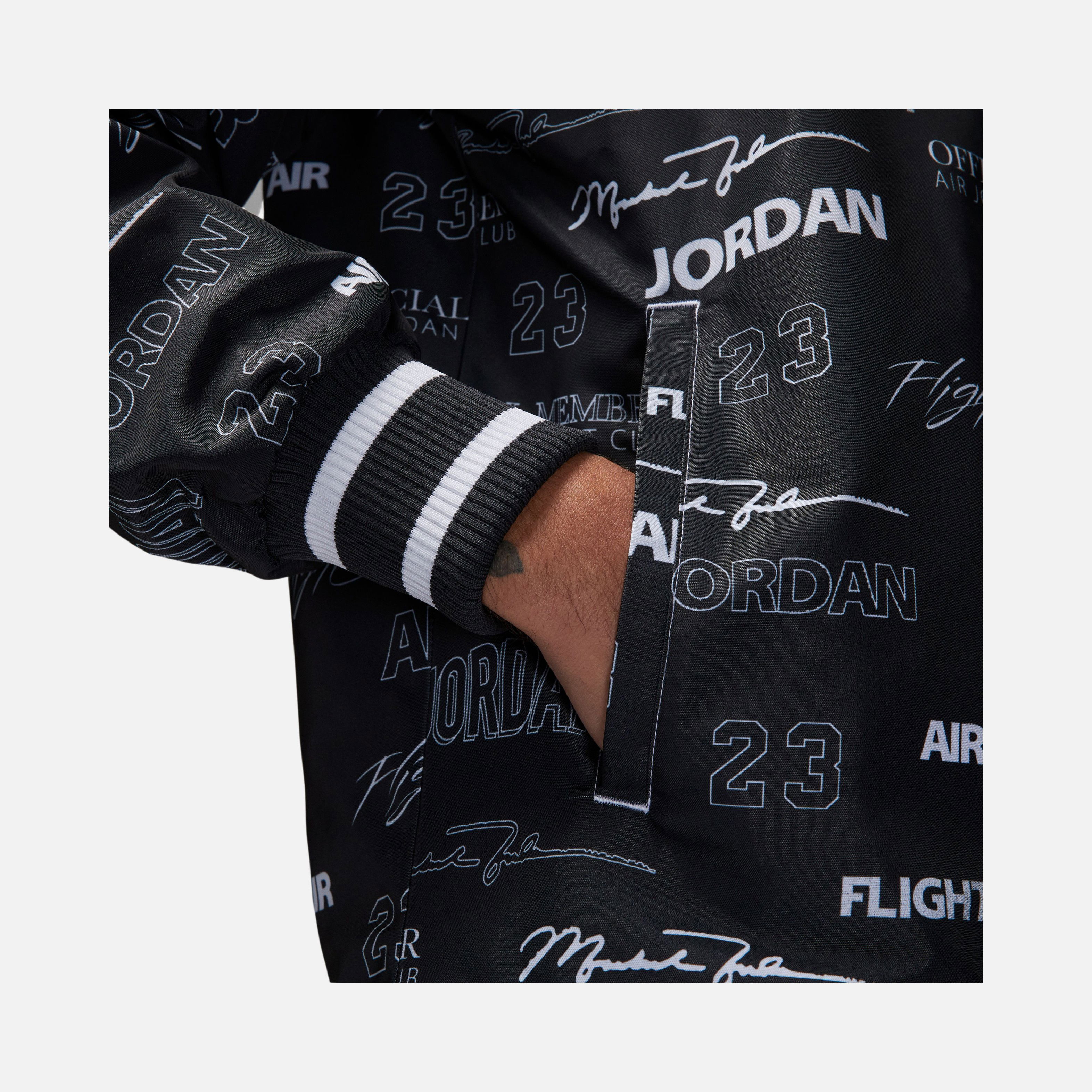 Nike Jordan Flight MVP Statement Full Snap Erkek Ceket