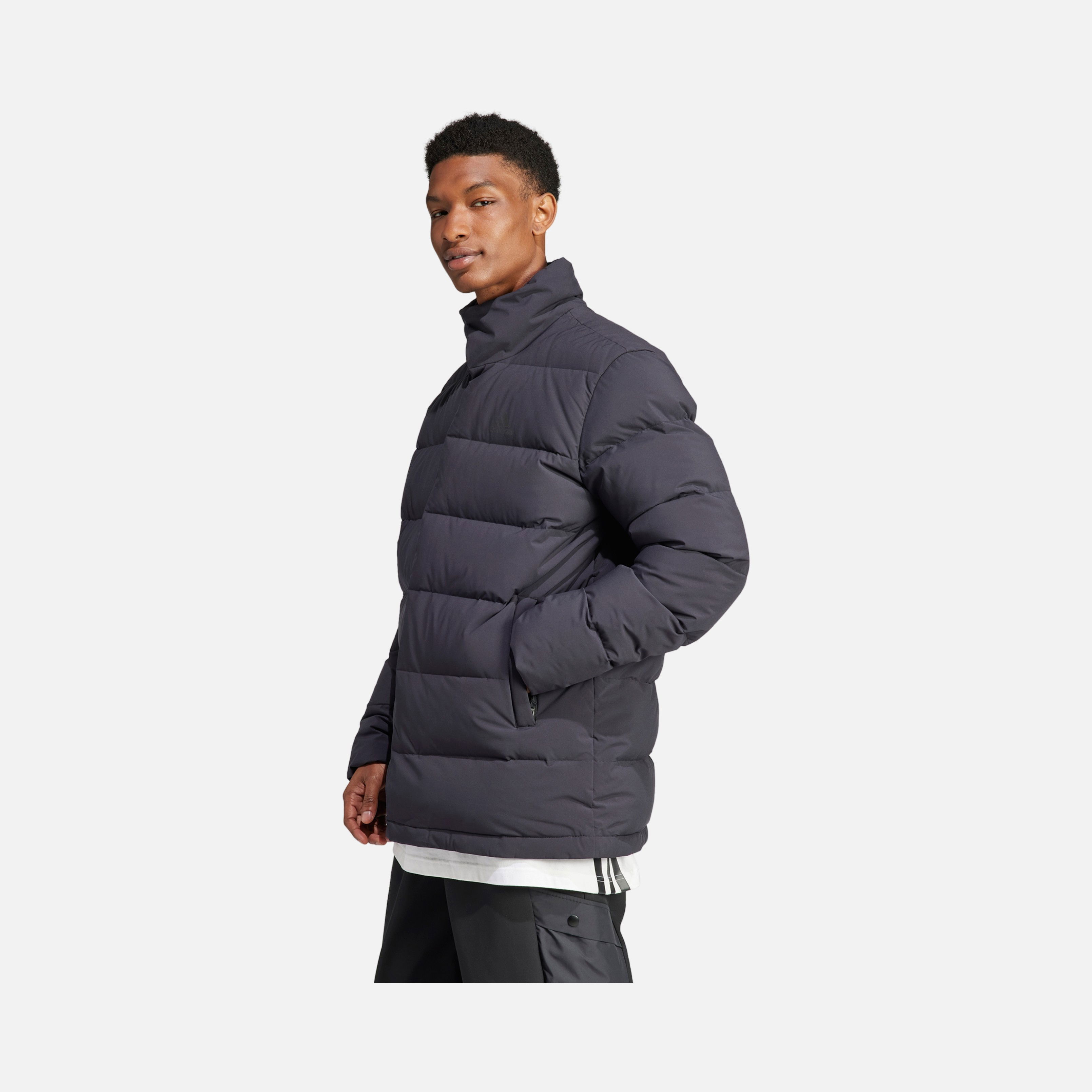 adidas Sportswear Helionic Mid Full-Zip Hoodie Erkek Ceket