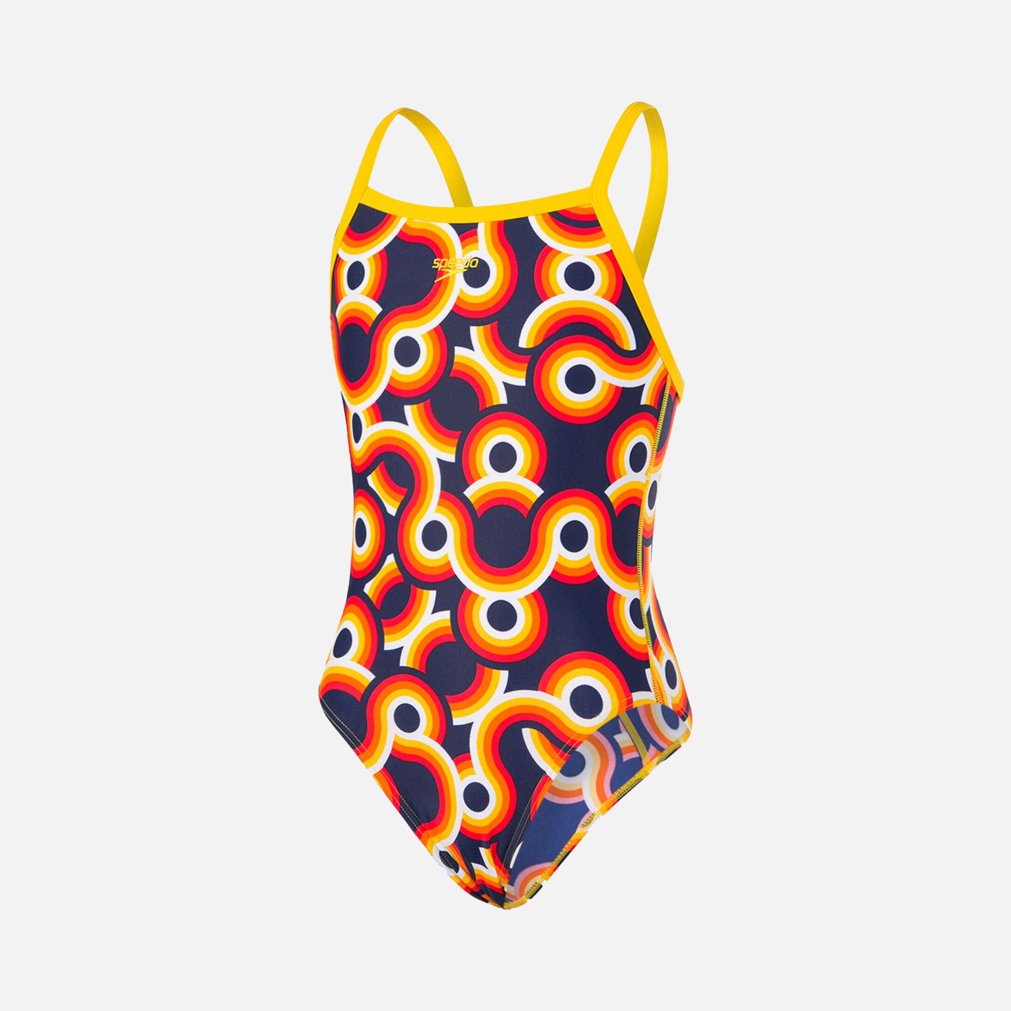Speedo Allover Crossback (Girls') Çocuk Yüzücü Mayo