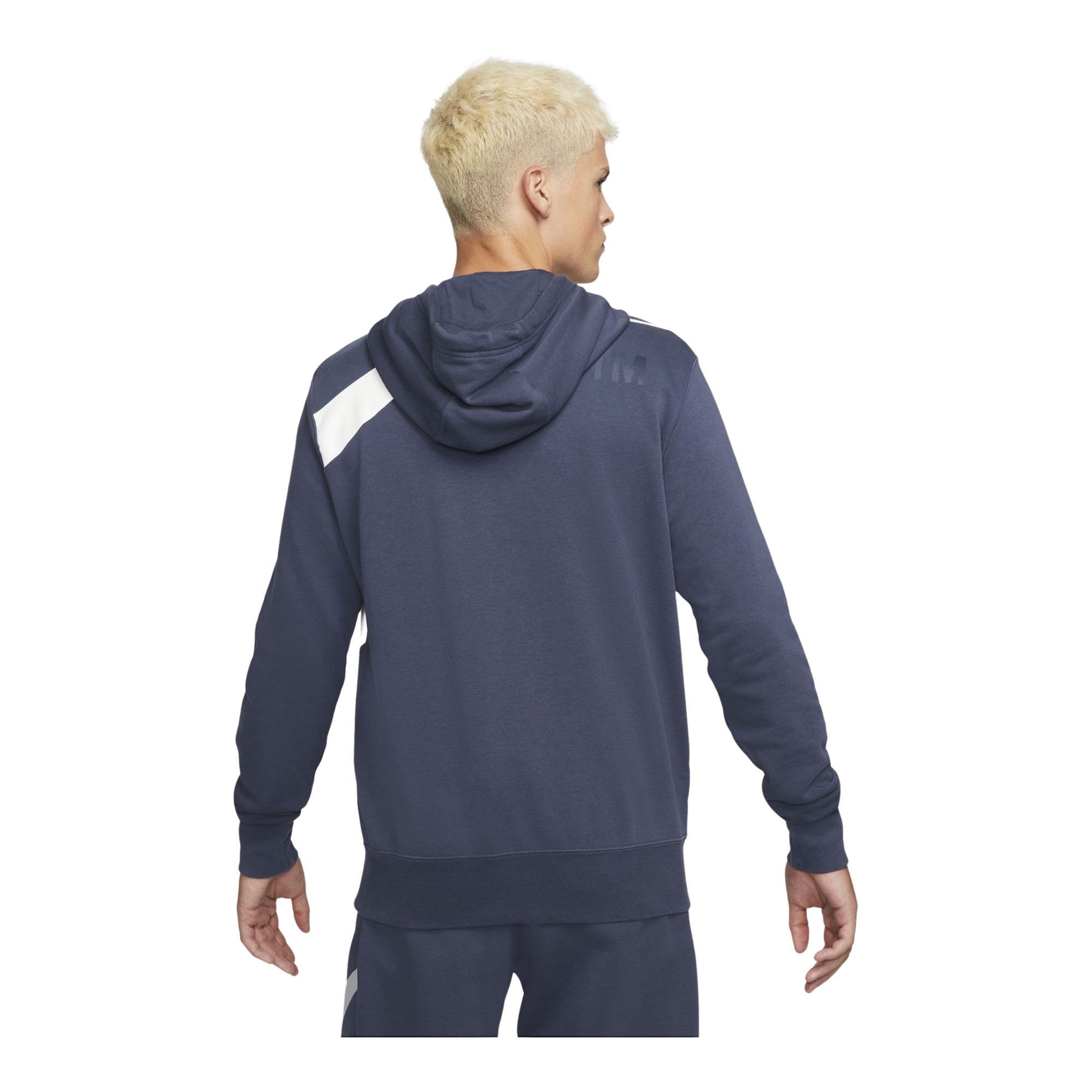 Nike Sportswear Swoosh Semi-Brushed Back Pullover Hoodie Erkek Sweatshirt