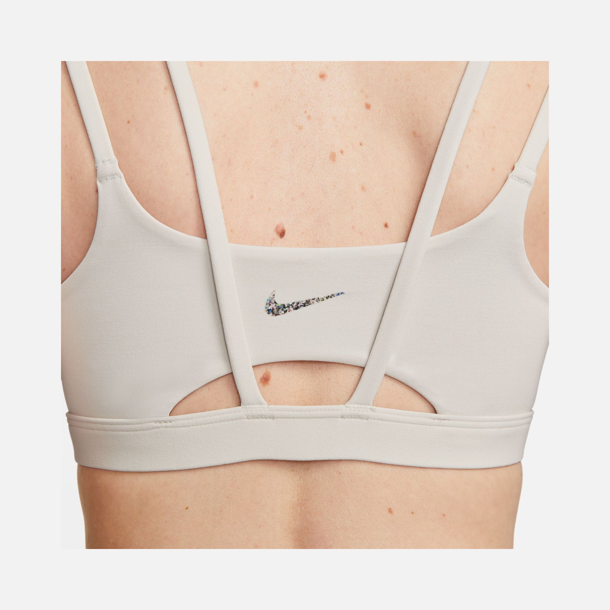 Nike Dri-Fit Alate Trace Light-Support Padded Strappy Training Kadın Bra