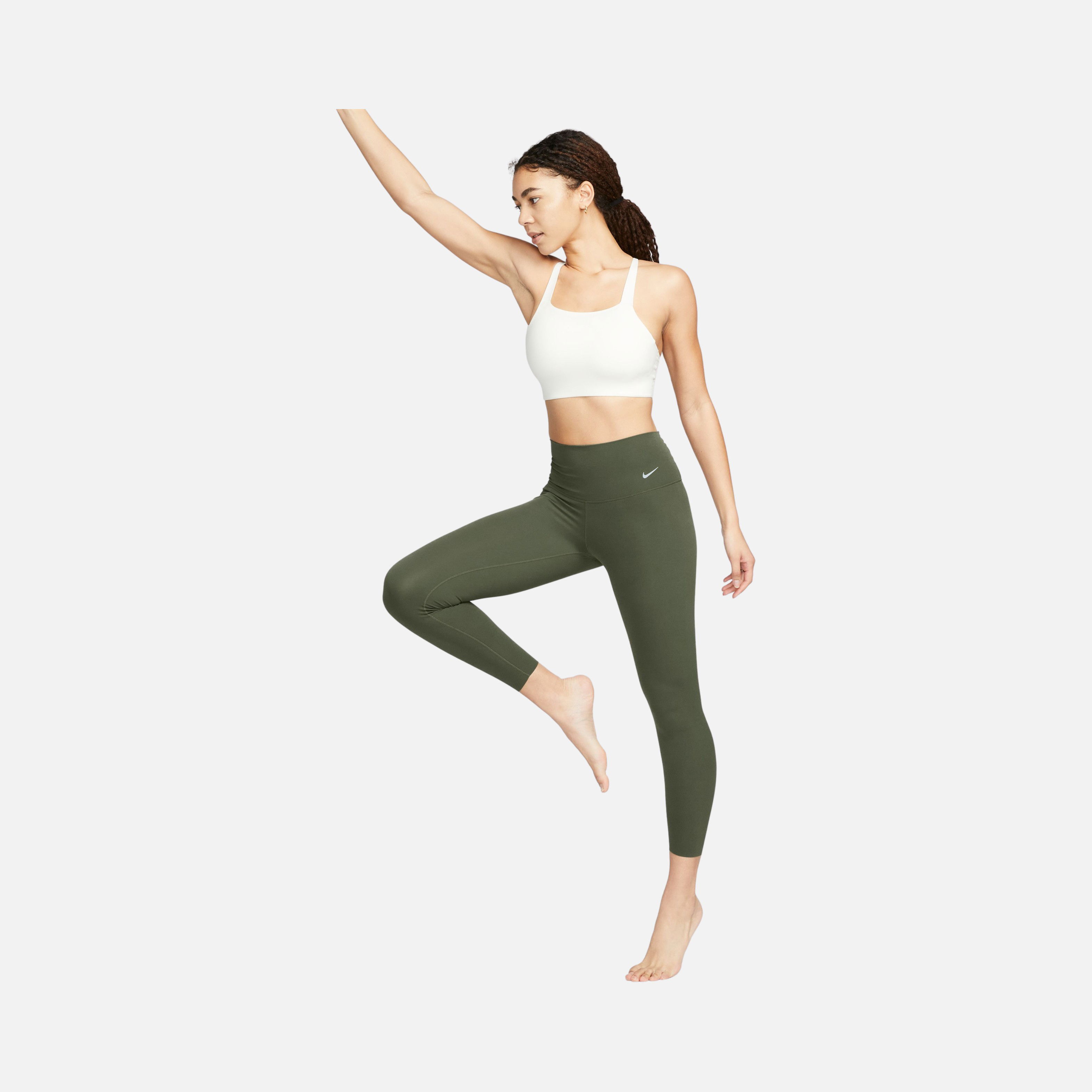 Nike Dri-Fit Zenvy Gentle-Support InfinaSoft High-Waisted 7/8 Training Kadın Tayt