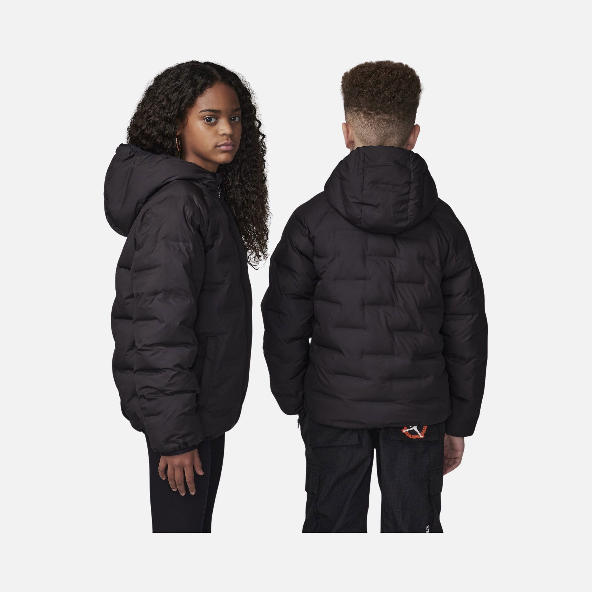 Nike Jordan  Welded Puffer Full-Zip Hoodie Çocuk Mont