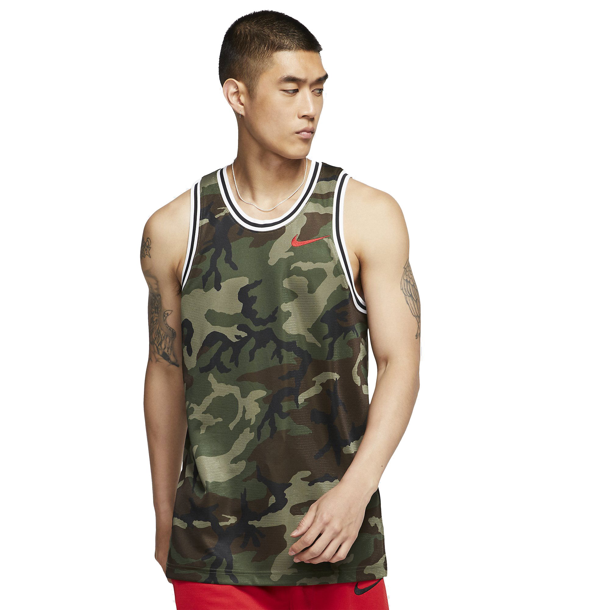 Nike Dri-Fit DNA Basketball Camouflage Jersey Erkek Atlet