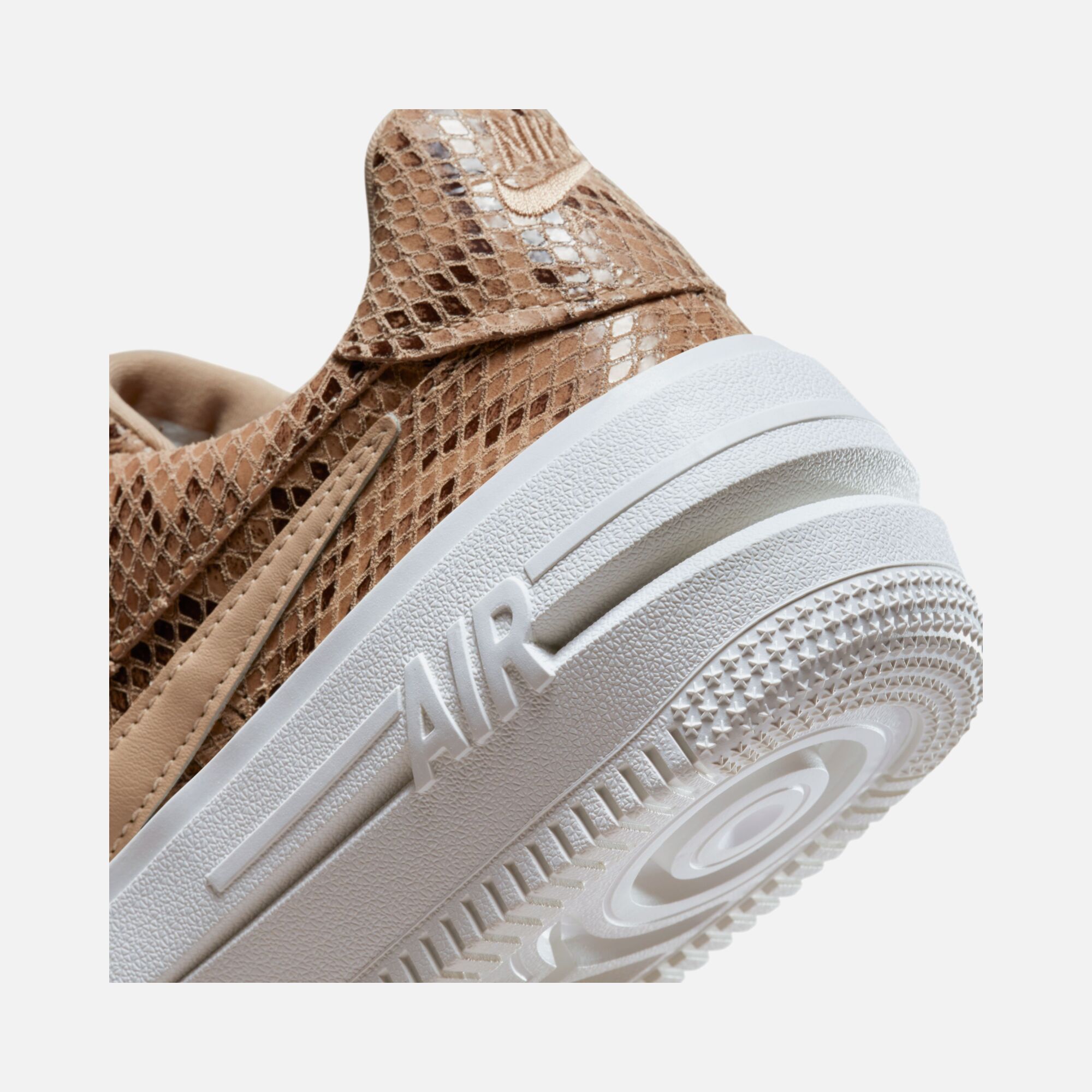 Nike Air Force 1 PLT.AF.ORM ''Snakeskin Print'' Kadın Spor Ayakkabı