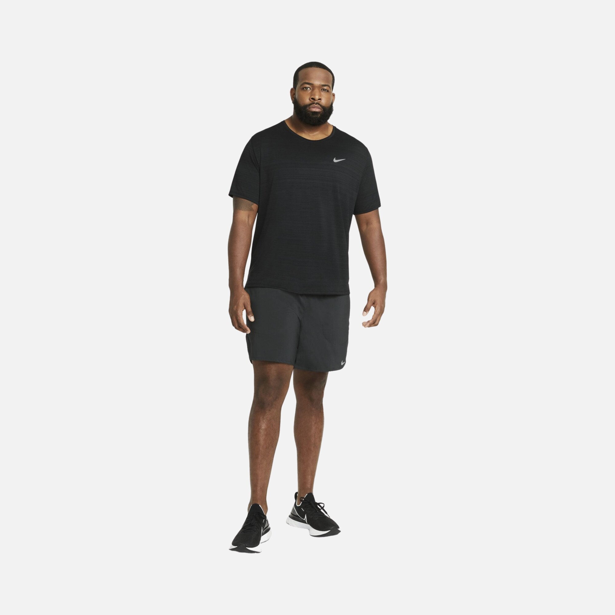 Nike Dri-Fit Miler Running Short-Sleeve Erkek Tişört