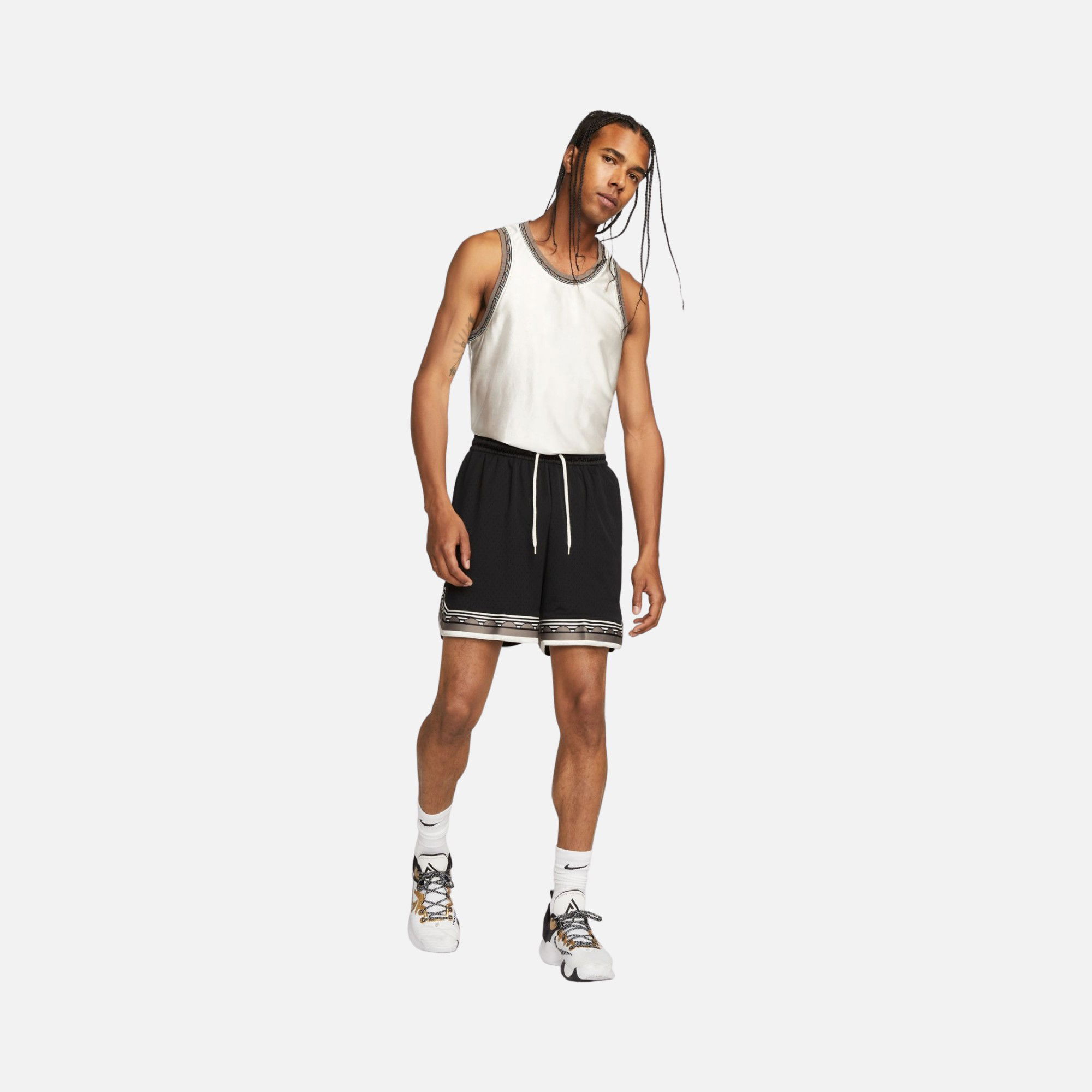 Nike Dri-Fit Giannis Mesh 6" Basketball Erkek Şort