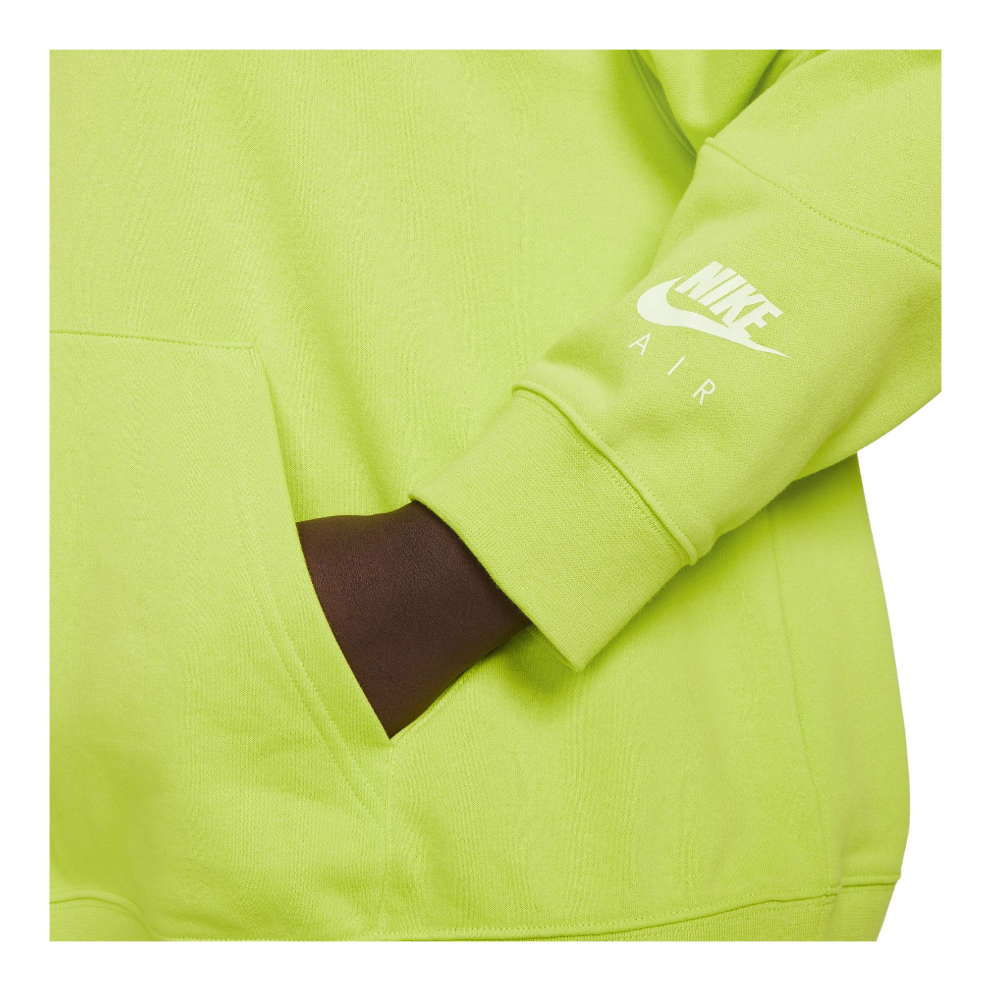 Nike Sportswear Air Fleece Hoodie (Plus-Size) Kadın Sweatshirt