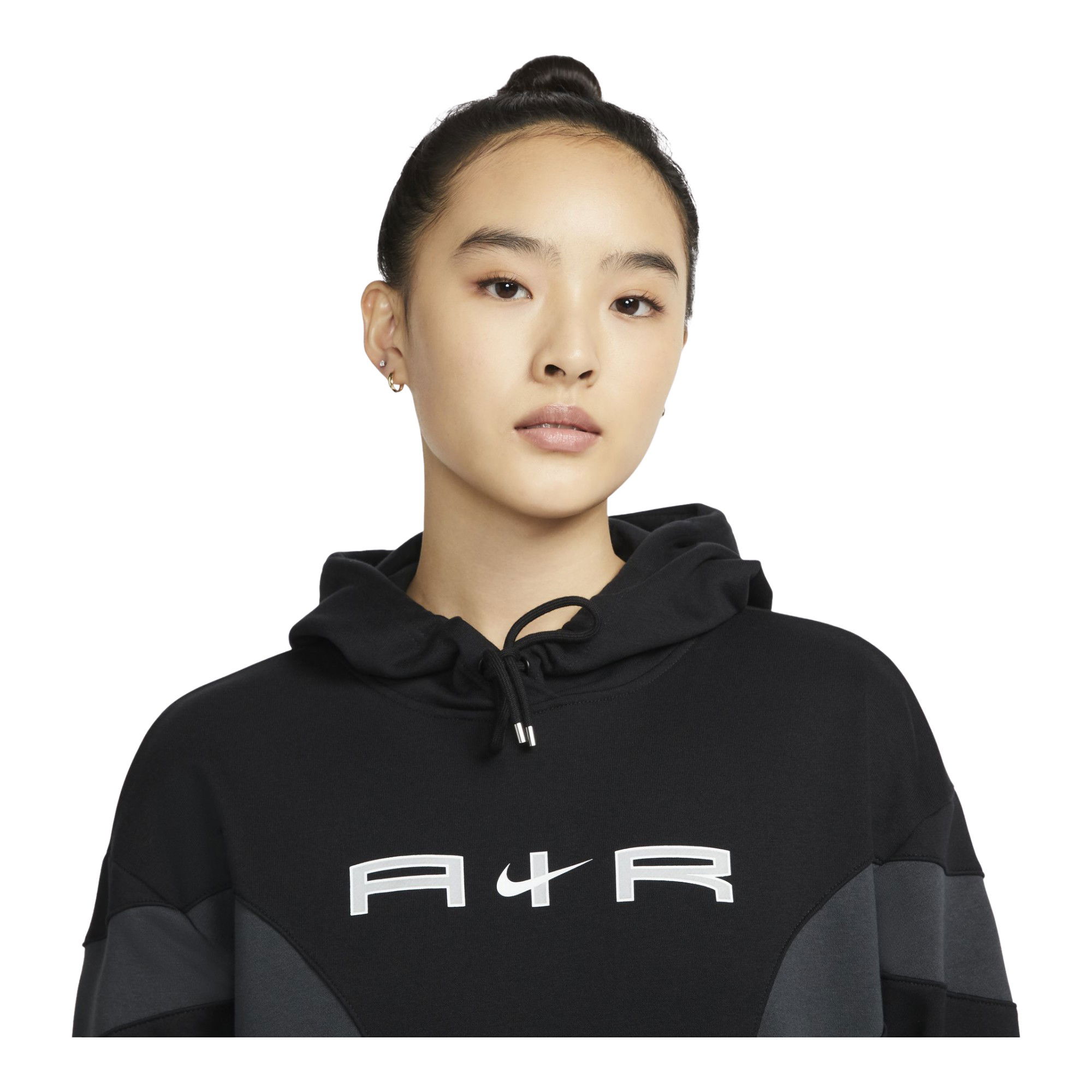 Nike Sportswear Air Fleece Graphic Hoodie (Plus-Size) Kadın Sweatshirt