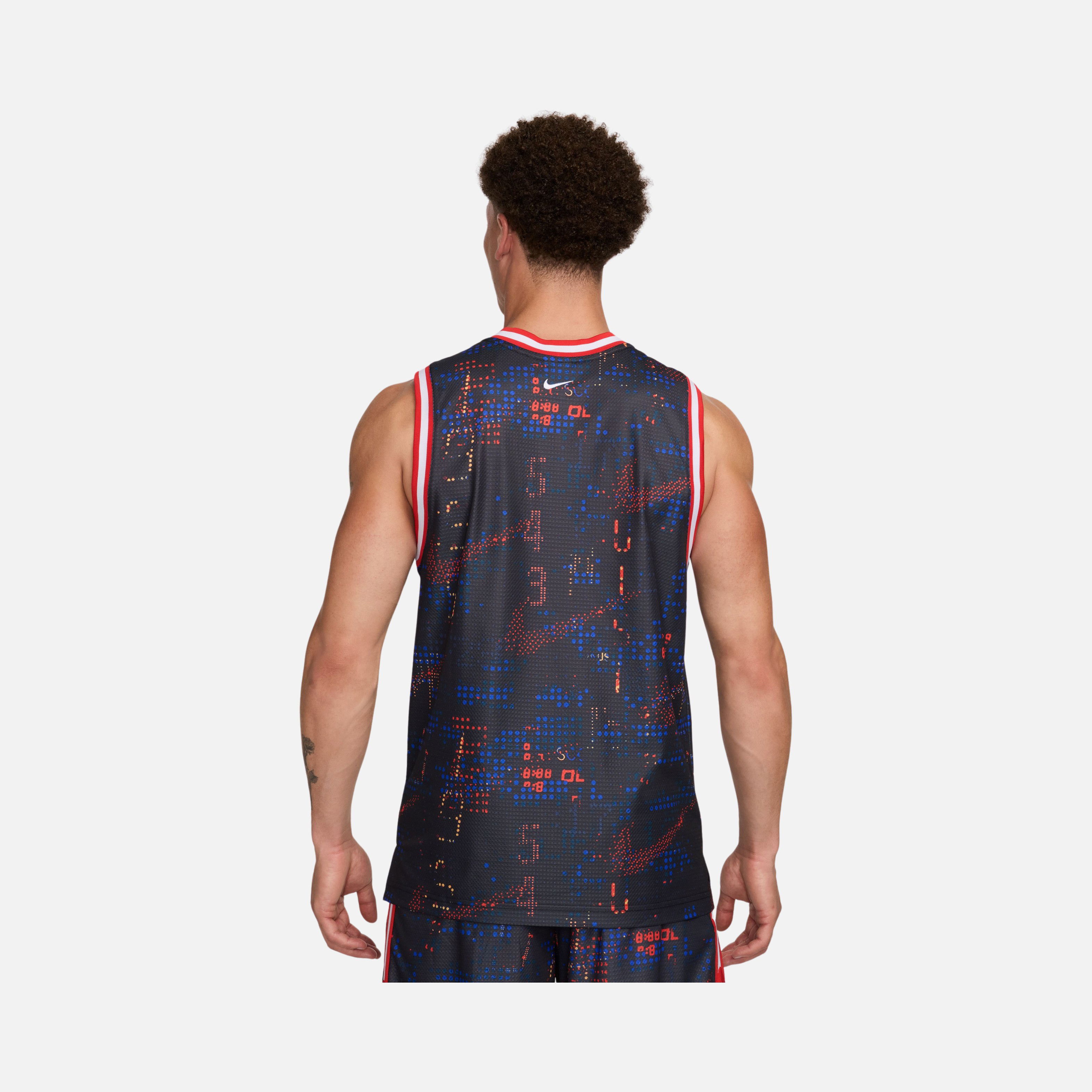 Nike DNA Dri-Fit ''Their Scoreboard-Inspired Printed'' Erkek Basketbol Forma