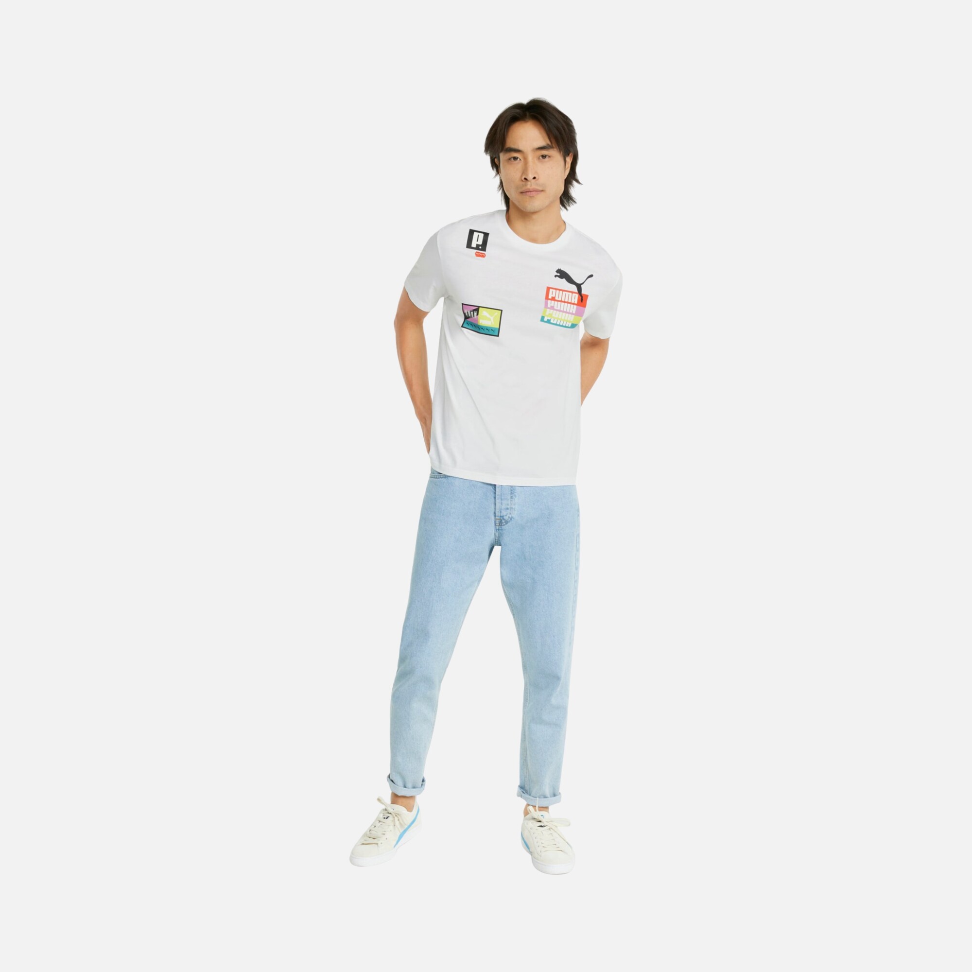 Puma Brand Love Multiplacement Short-Sleeve Erkek Tişört