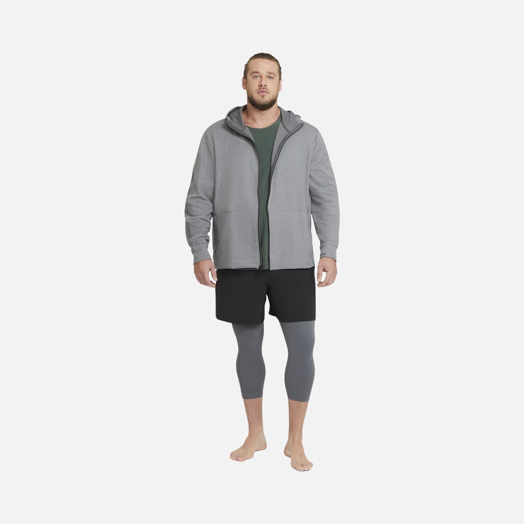 Nike Yoga Full-Zip Hoodie Erkek Sweatshirt