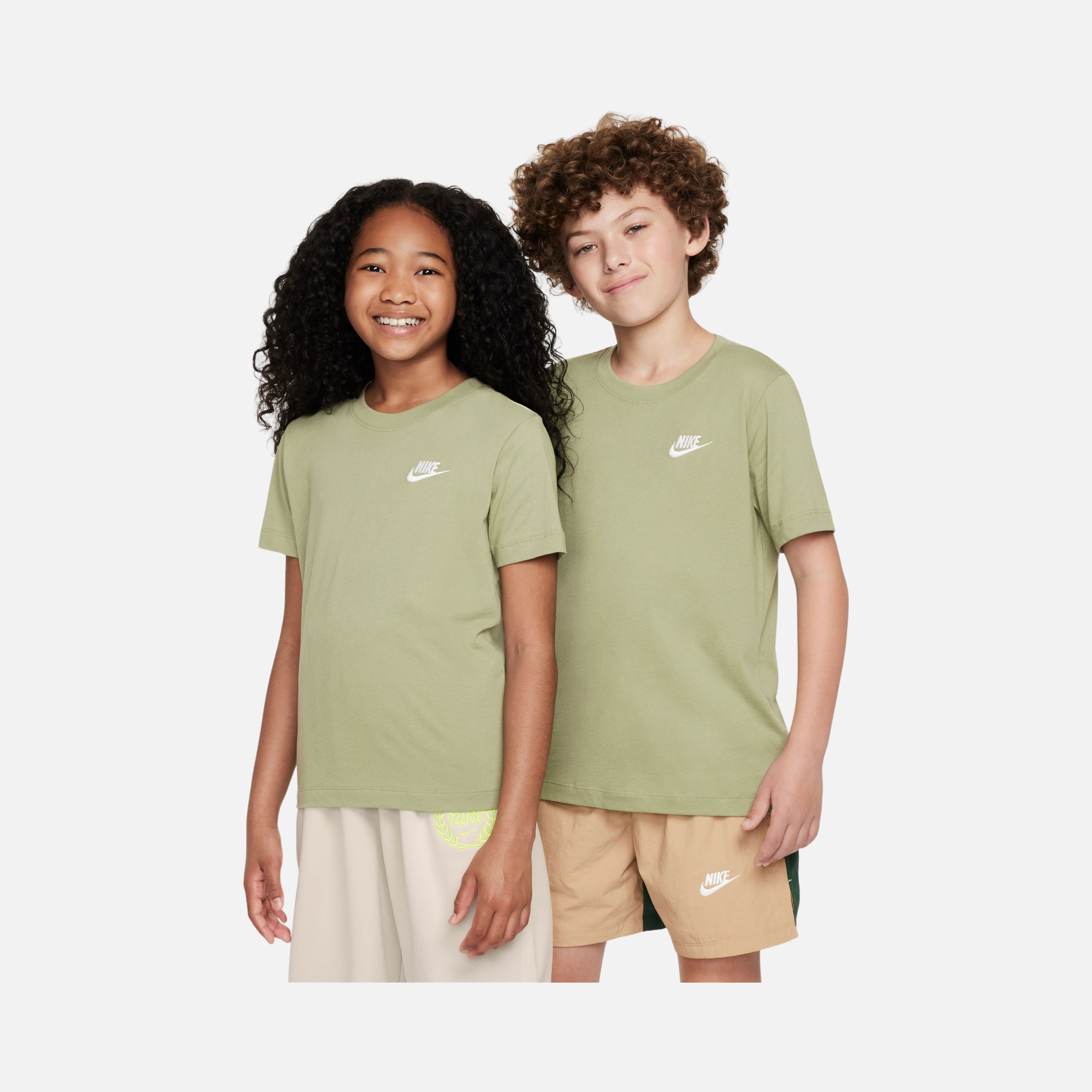 Nike Sportswear Embroidered Futura LBR Short-Sleeve Çocuk Tişört