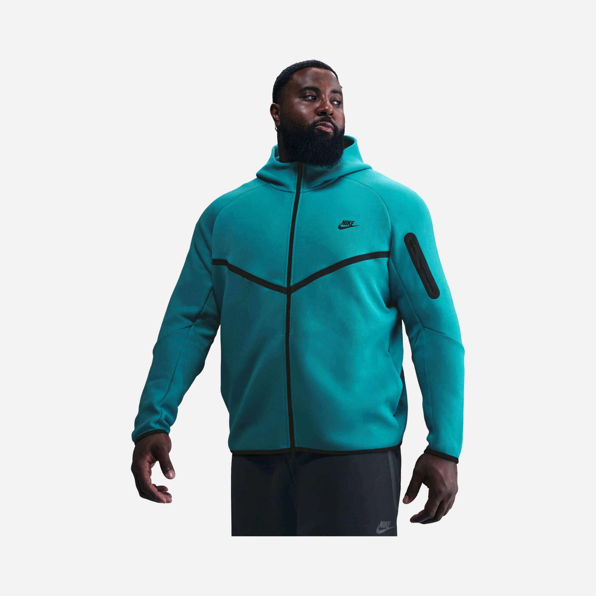Nike Sportswear Tech Fleece Windrunner SS25 Full-Zip Hoodie Erkek Sweatshirt