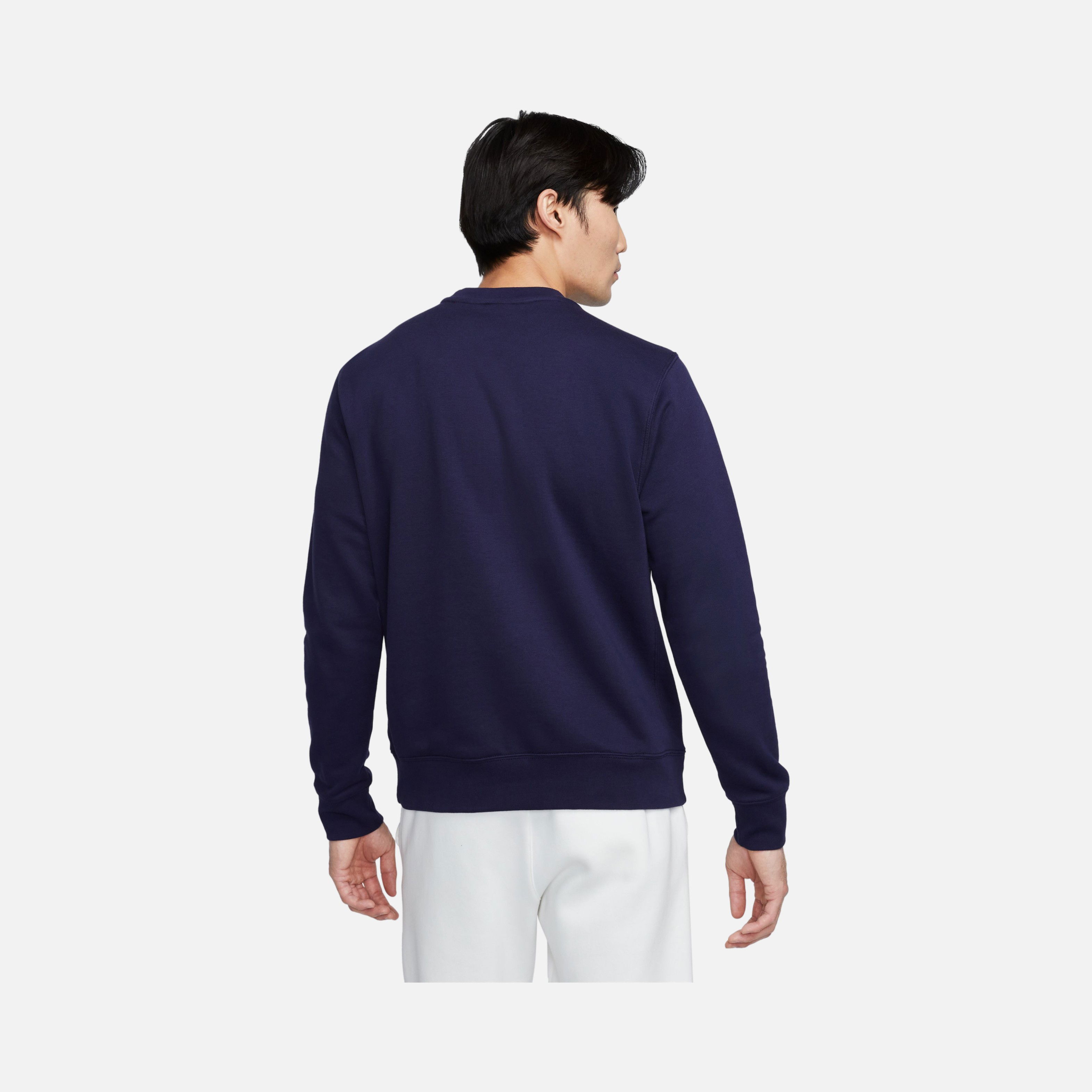 Nike Paris Saint Germain Soccer Crew-Neck French Terry Erkek Sweatshirt