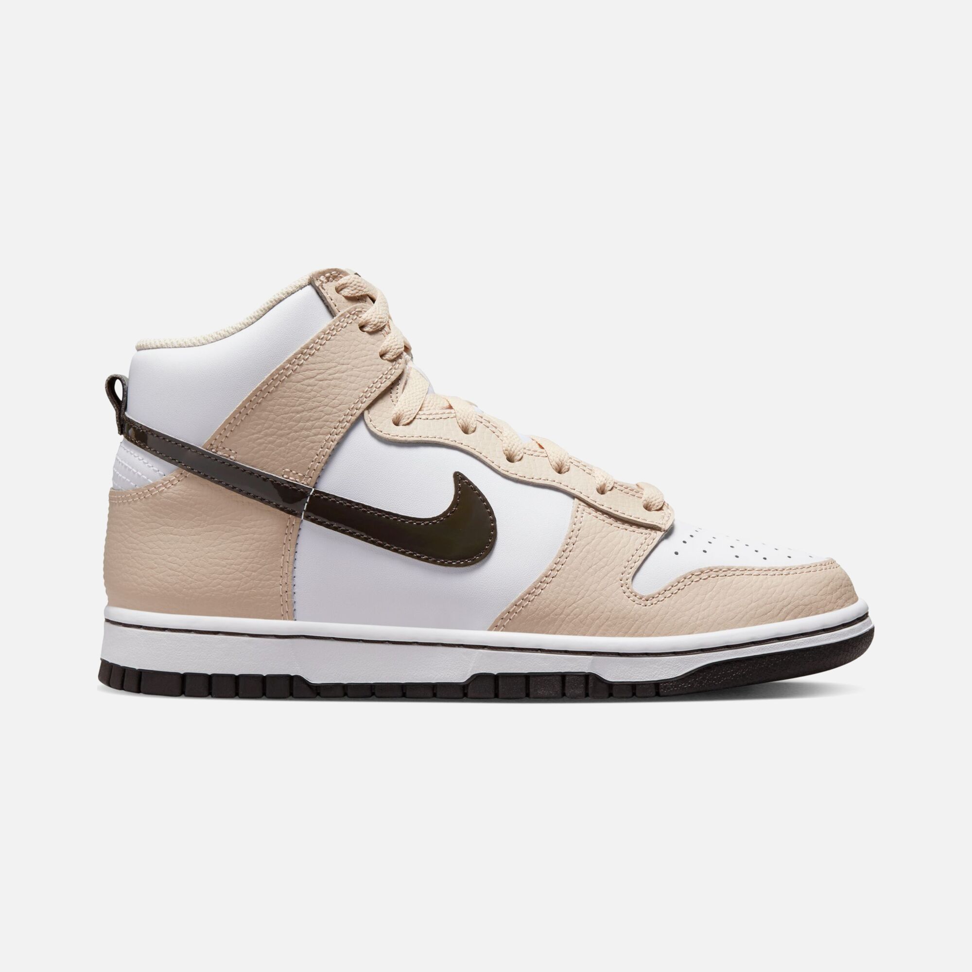 Nike Dunk High ''Patent Leather Swoosh'' Kadın Spor Ayakkabı