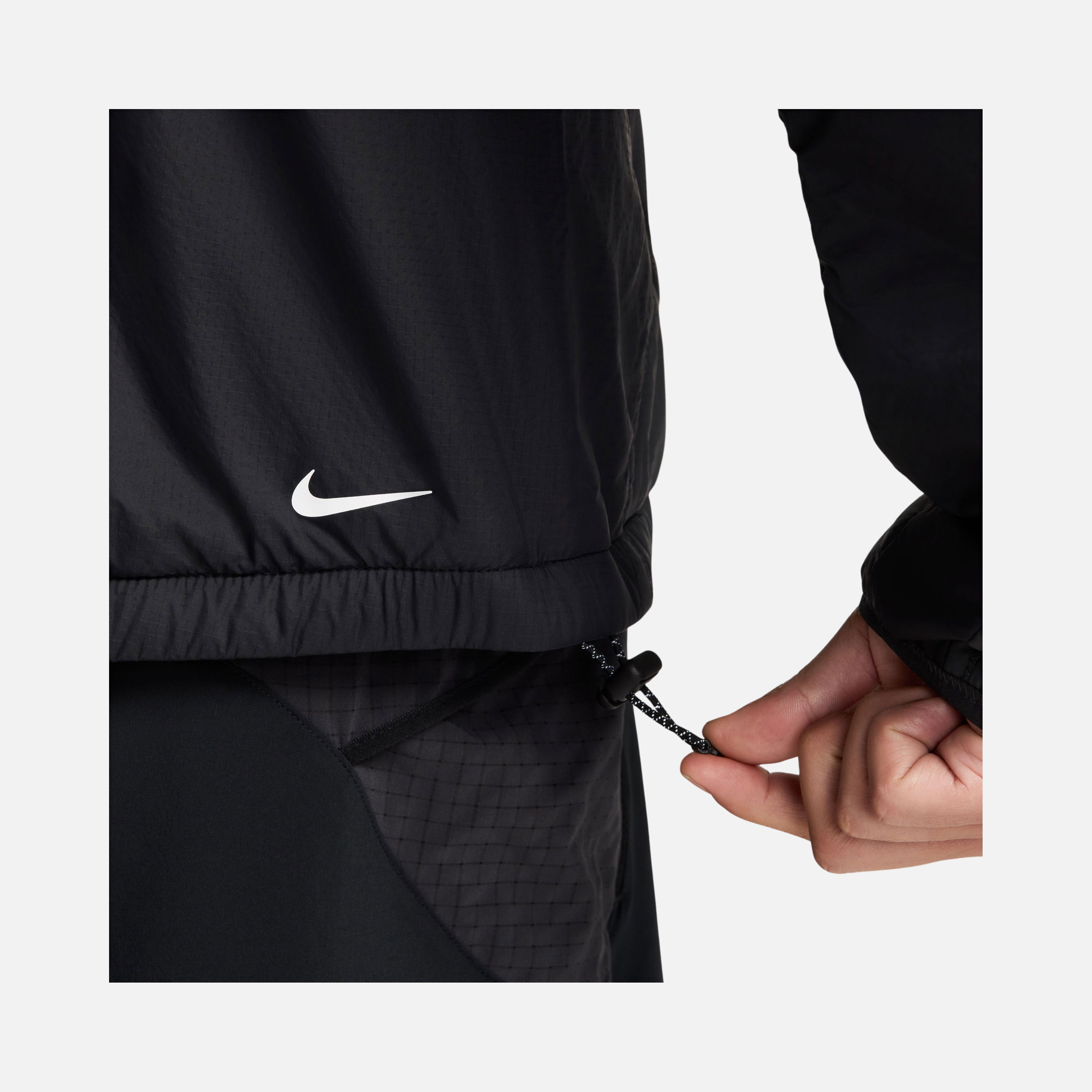 Nike Trail PrimaLoft® Thermoplume Therma-Fit Running Full-Zip Hoodie Erkek Ceket
